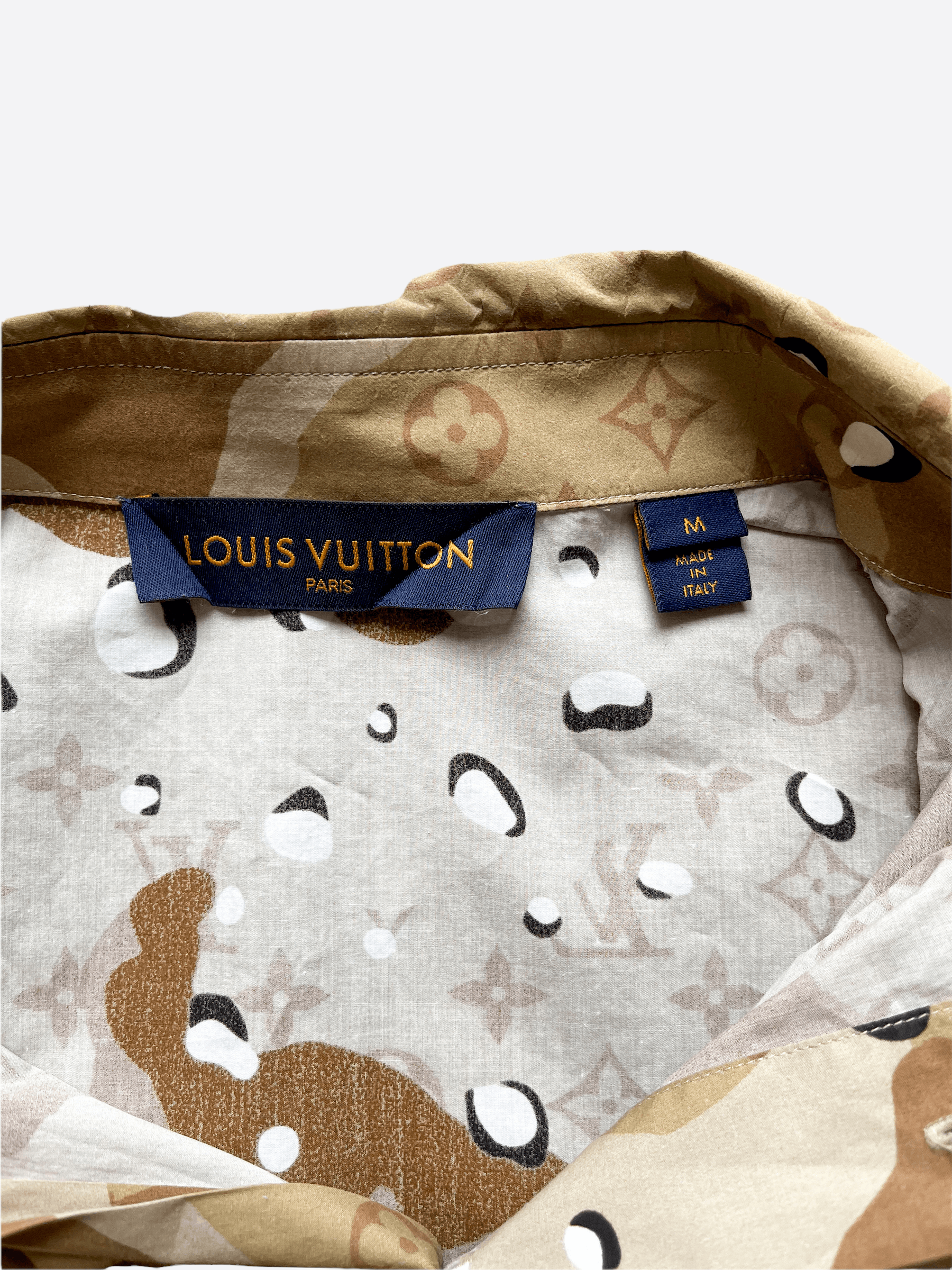 Louis Vuitton Louis Vuitton Desert Camo Button Up Shirt Size US M / EU 48-50 / 2 - 4 Thumbnail