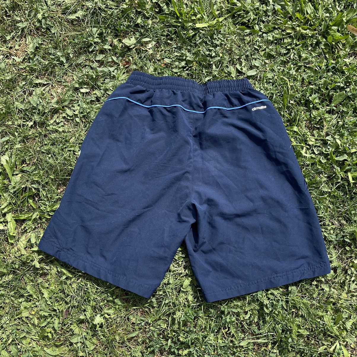 Vintage Vintage 90s Adidas Stripes Shorts Streetwear Y2K Navy 32 Size US 32 / EU 48 - 7 Thumbnail