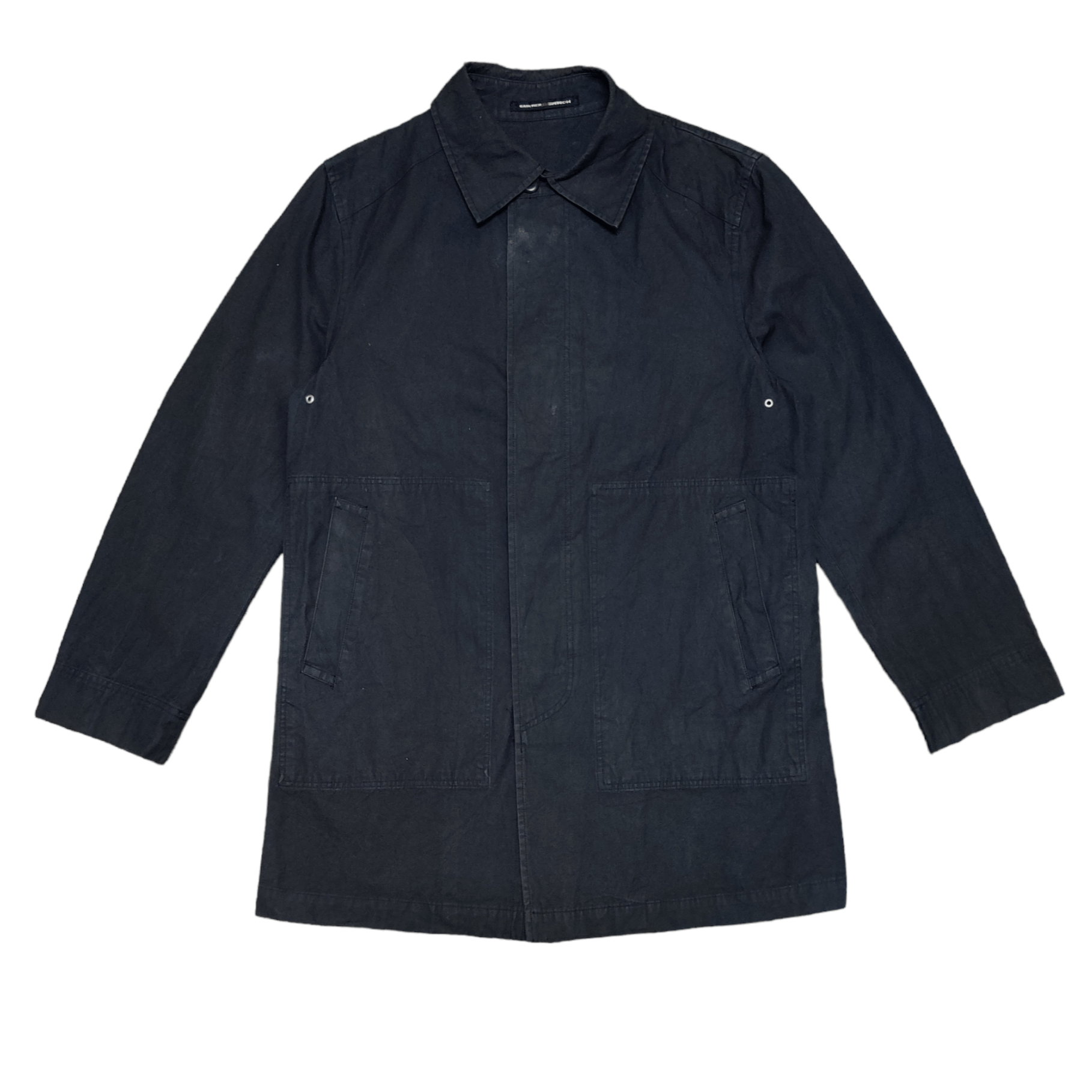 image of Gaultier Homme Objet Coat Jacket in Black, Men's (Size Medium)