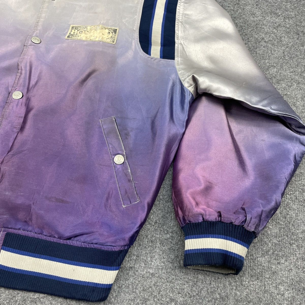 Japanese Brand Suntory Boss Coffee Big Logo Reversible Bomber Jacket Size US L / EU 52-54 / 3 - 6 Thumbnail