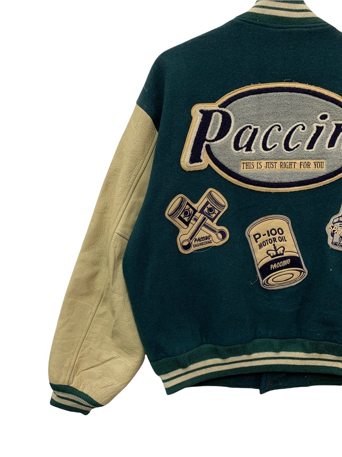 Japanese Brand 🔥VTG PACINO VARSITY JACKETS LEATHER SLEEVES Size US L / EU 52-54 / 3 - 2 Thumbnail