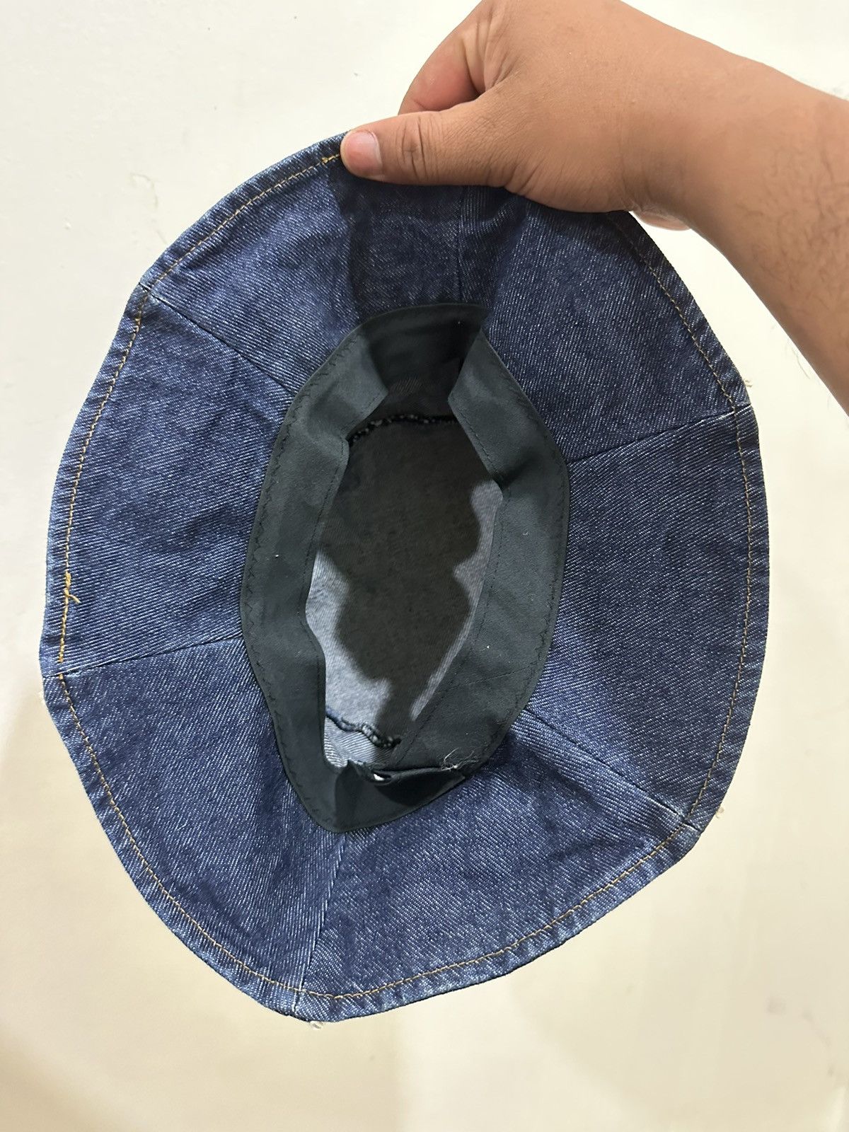 Japanese Brand Distress Denim Like Kapital Bucket Hat Size ONE SIZE - 5 Thumbnail