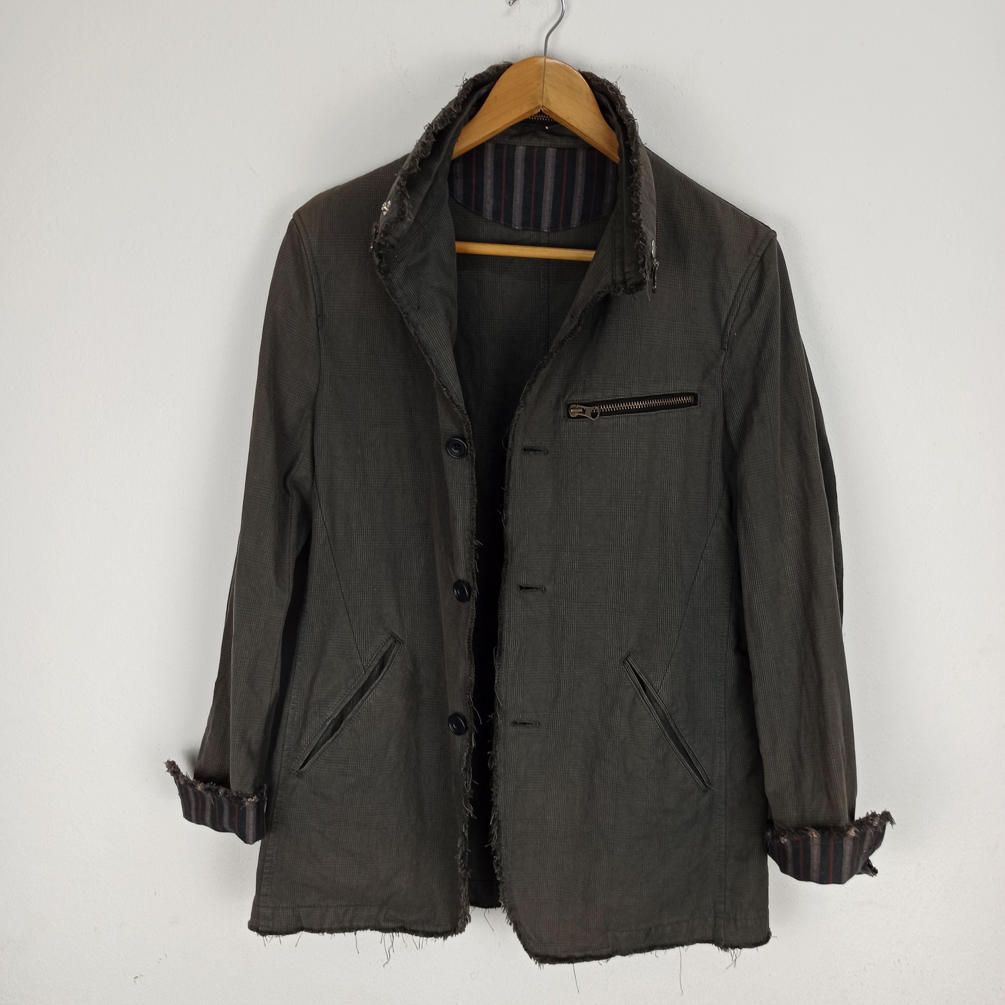 Le Grande Bleu (L.G.B.) Rare🔥 PPFM Casual Jacket Button Nice Design Size US M / EU 48-50 / 2 - 1 Thumbnail