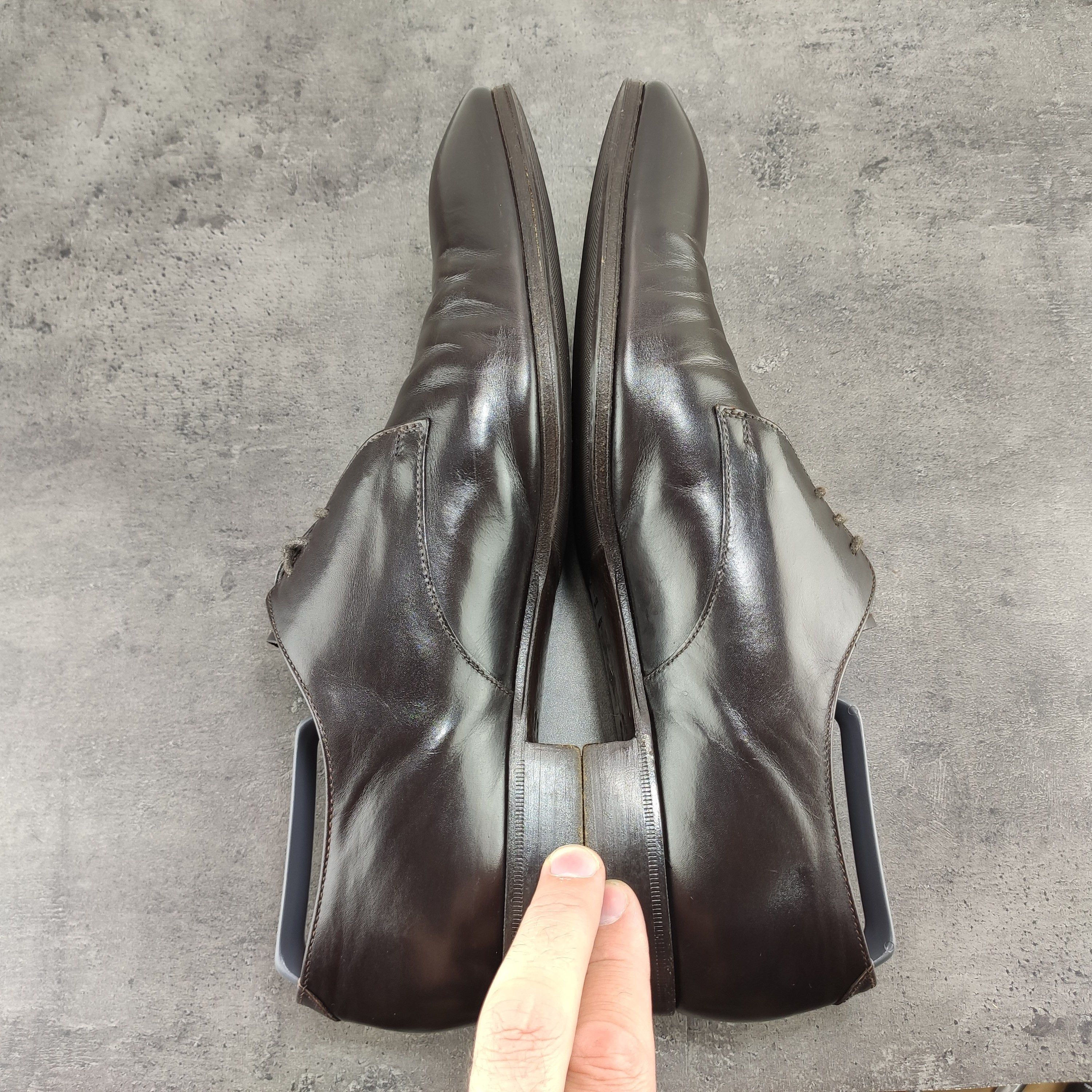 Prada Vintage Prada Leather Oxford Shoes Size US 8.5 / EU 41-42 - 7 Thumbnail