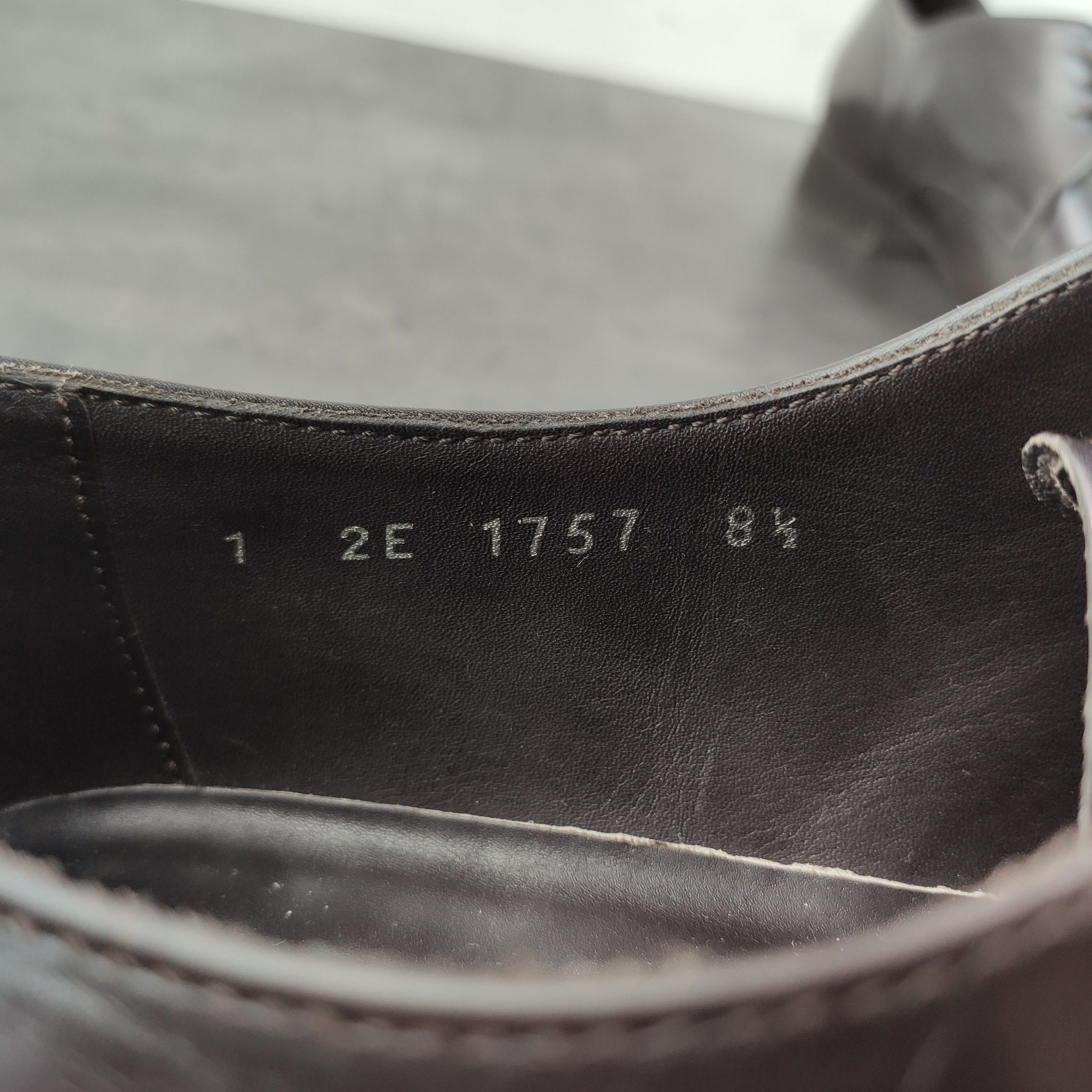 Prada Vintage Prada Leather Oxford Shoes Size US 8.5 / EU 41-42 - 10 Thumbnail