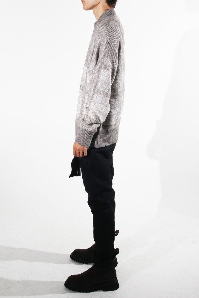 Julius Julius 21FW Baby Alpaca Boxy Sweater Light Gray Size US L / EU 52-54 / 3 - 5 Thumbnail
