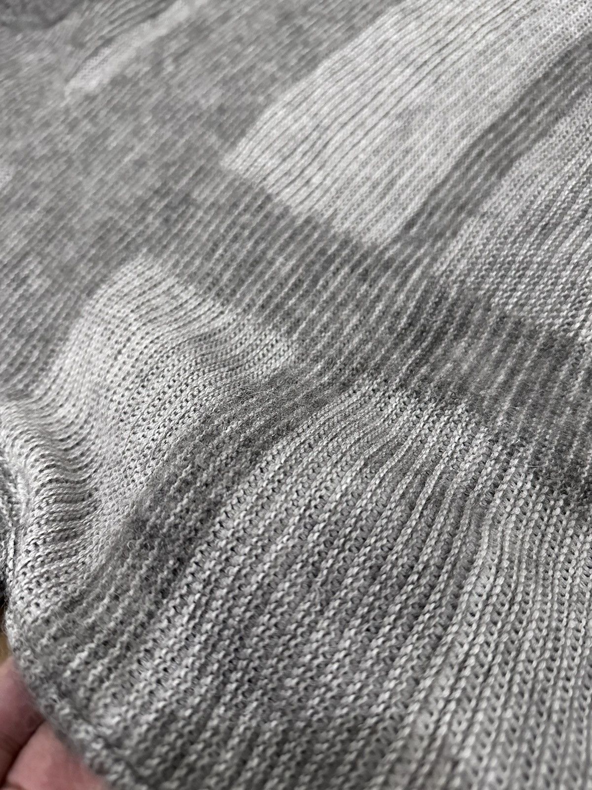 Julius Julius 21FW Baby Alpaca Boxy Sweater Light Gray Size US L / EU 52-54 / 3 - 11 Thumbnail