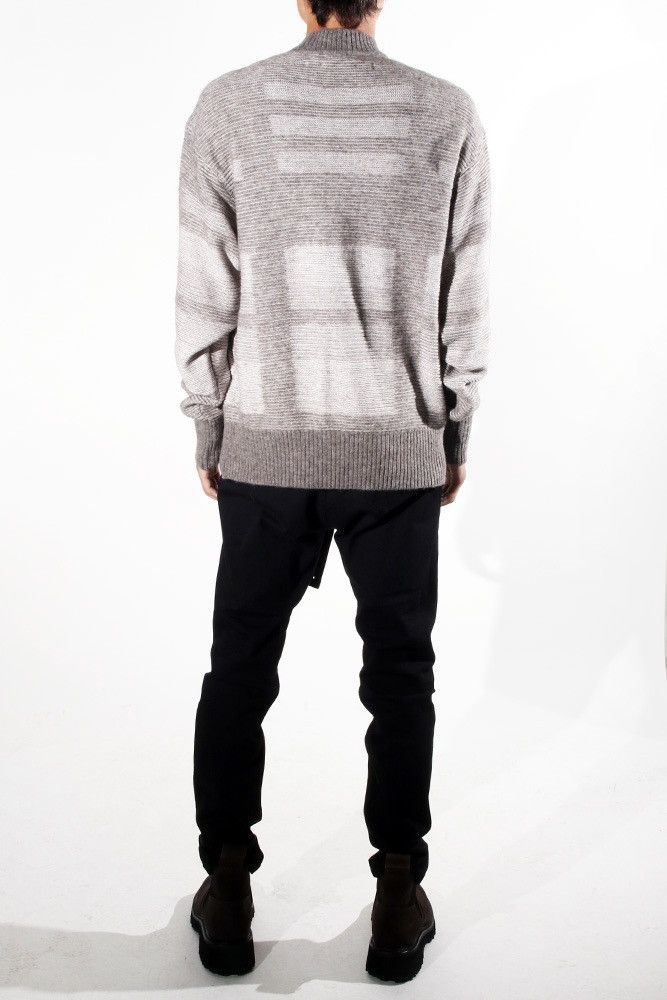 Julius Julius 21FW Baby Alpaca Boxy Sweater Light Gray Size US L / EU 52-54 / 3 - 4 Thumbnail