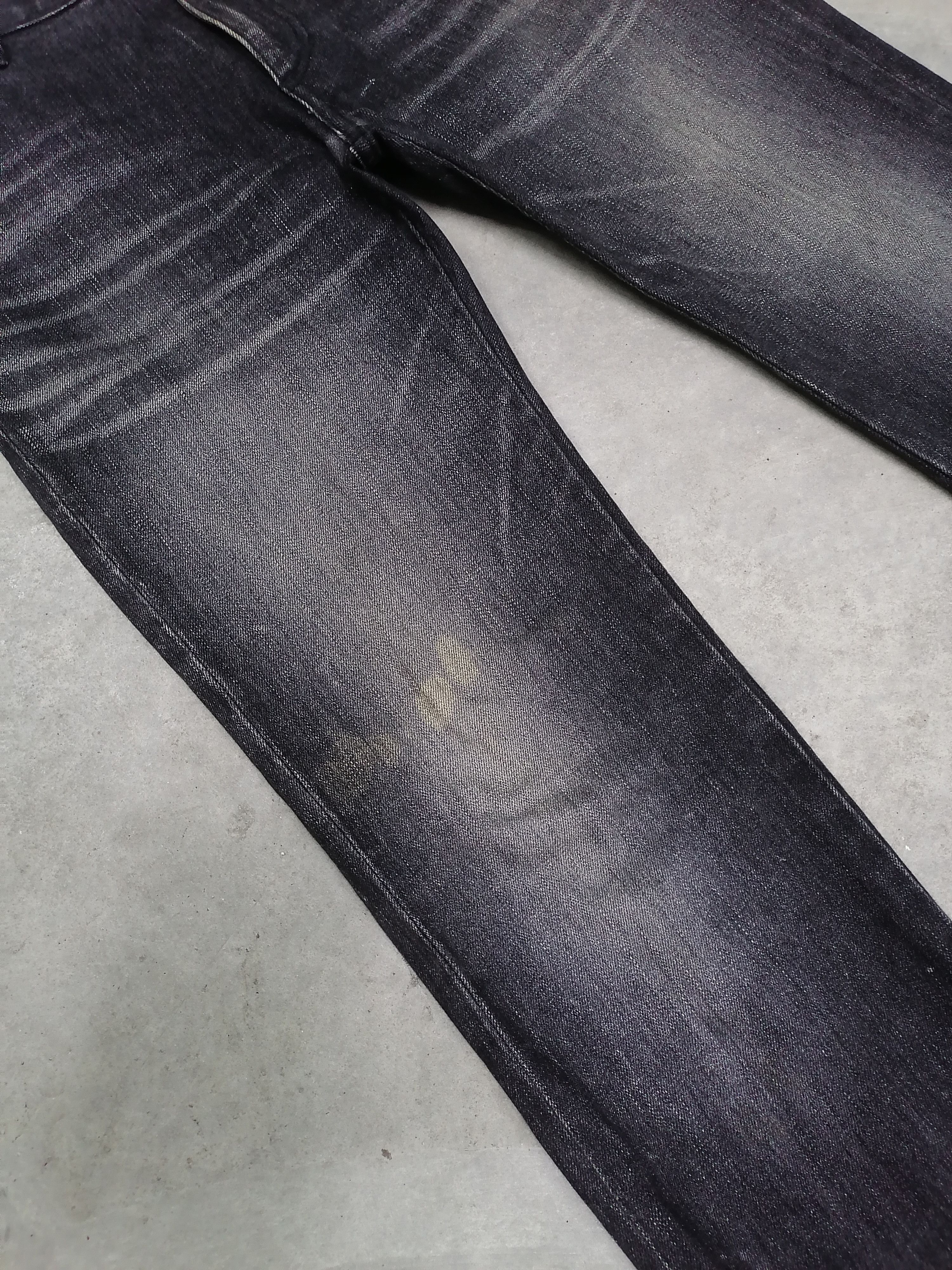 Ato Matsumoto ARCHIVE🔥Masayori Matsumoto Flared Zipper Twist Denim Pants⚡ Size US 30 / EU 46 - 5 Thumbnail