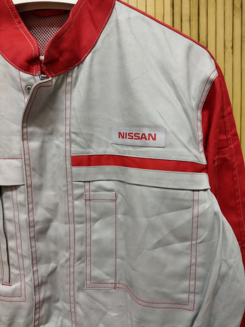 Japanese Brand Vintage Nissan Overalls Size US 35 - 9 Thumbnail