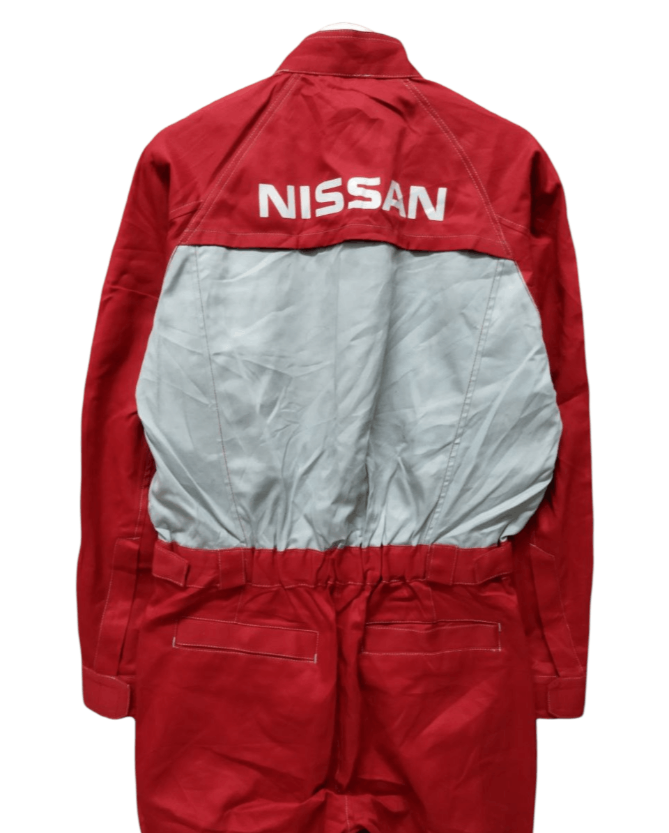 Japanese Brand Vintage Nissan Overalls Size US 35 - 5 Thumbnail