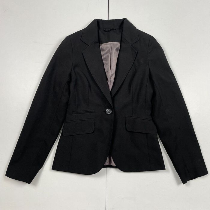 New Look New Look Blazer 10 Black Womens Jacket Smart Plain Short Grailed