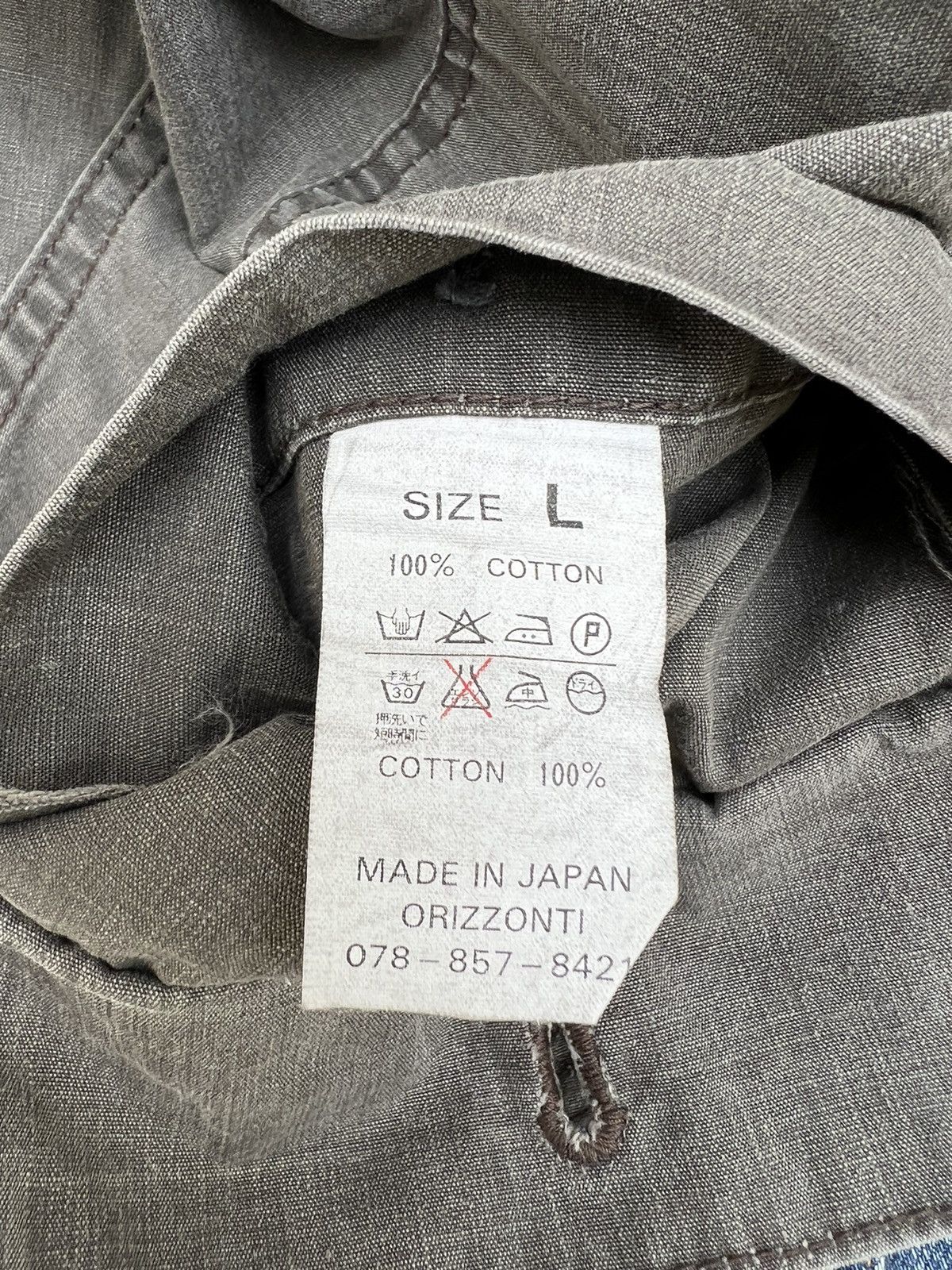 Denime × Japanese Brand Vintage 90s Denime Orizzonti Japan Military Trouser Pant Size US 34 / EU 50 - 24 Thumbnail