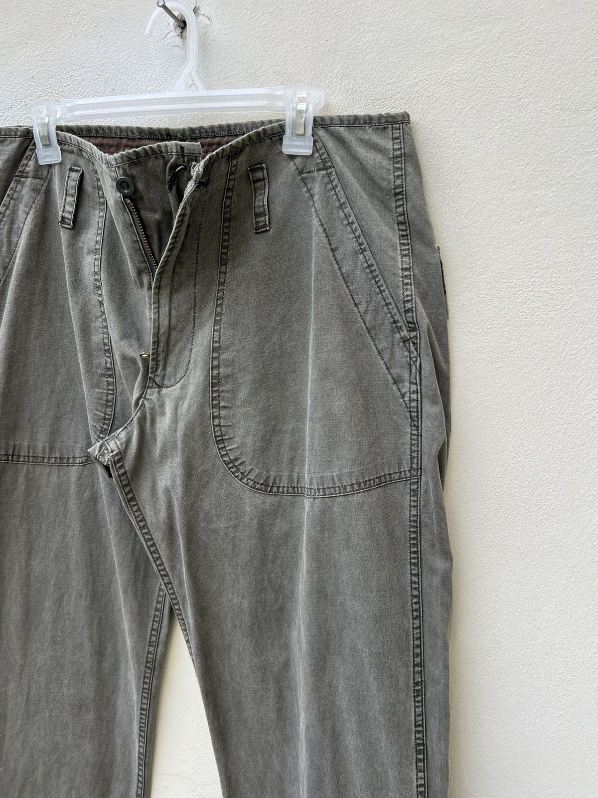Denime × Japanese Brand Vintage 90s Denime Orizzonti Japan Military Trouser Pant Size US 34 / EU 50 - 12 Thumbnail