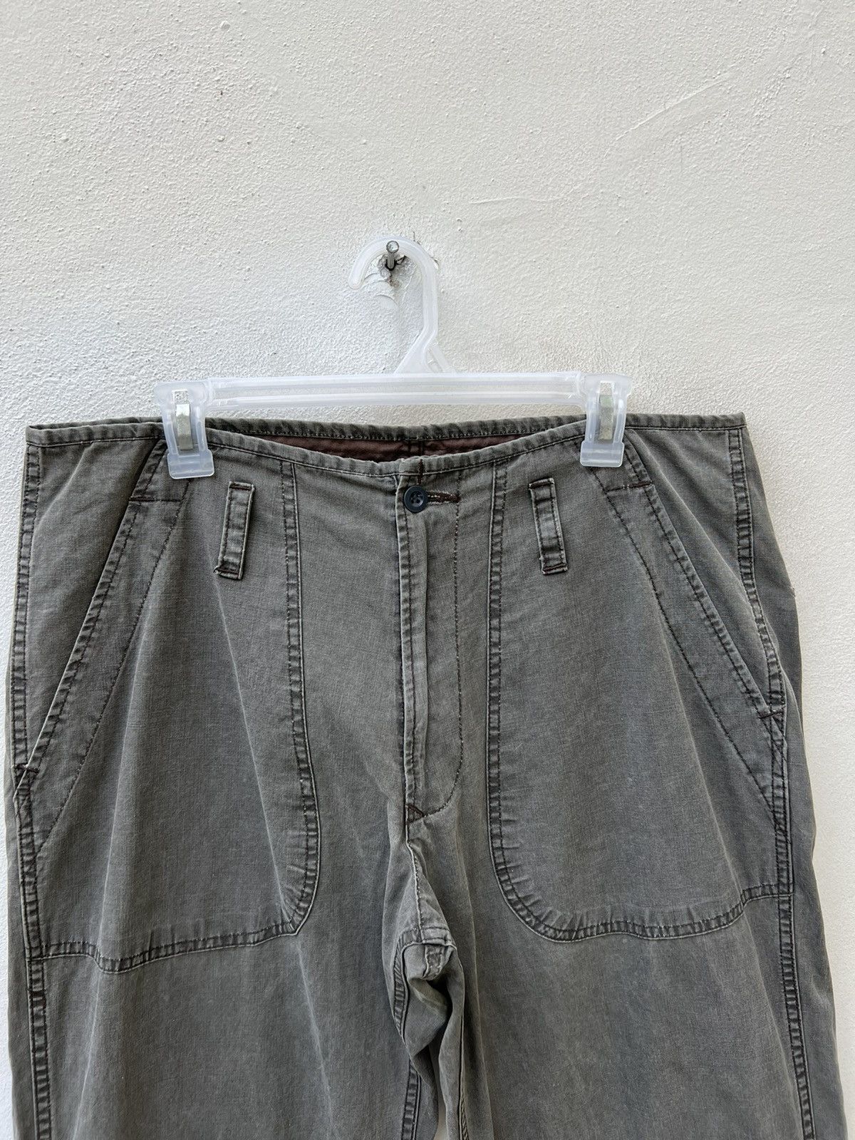 Denime × Japanese Brand Vintage 90s Denime Orizzonti Japan Military Trouser Pant Size US 34 / EU 50 - 7 Thumbnail