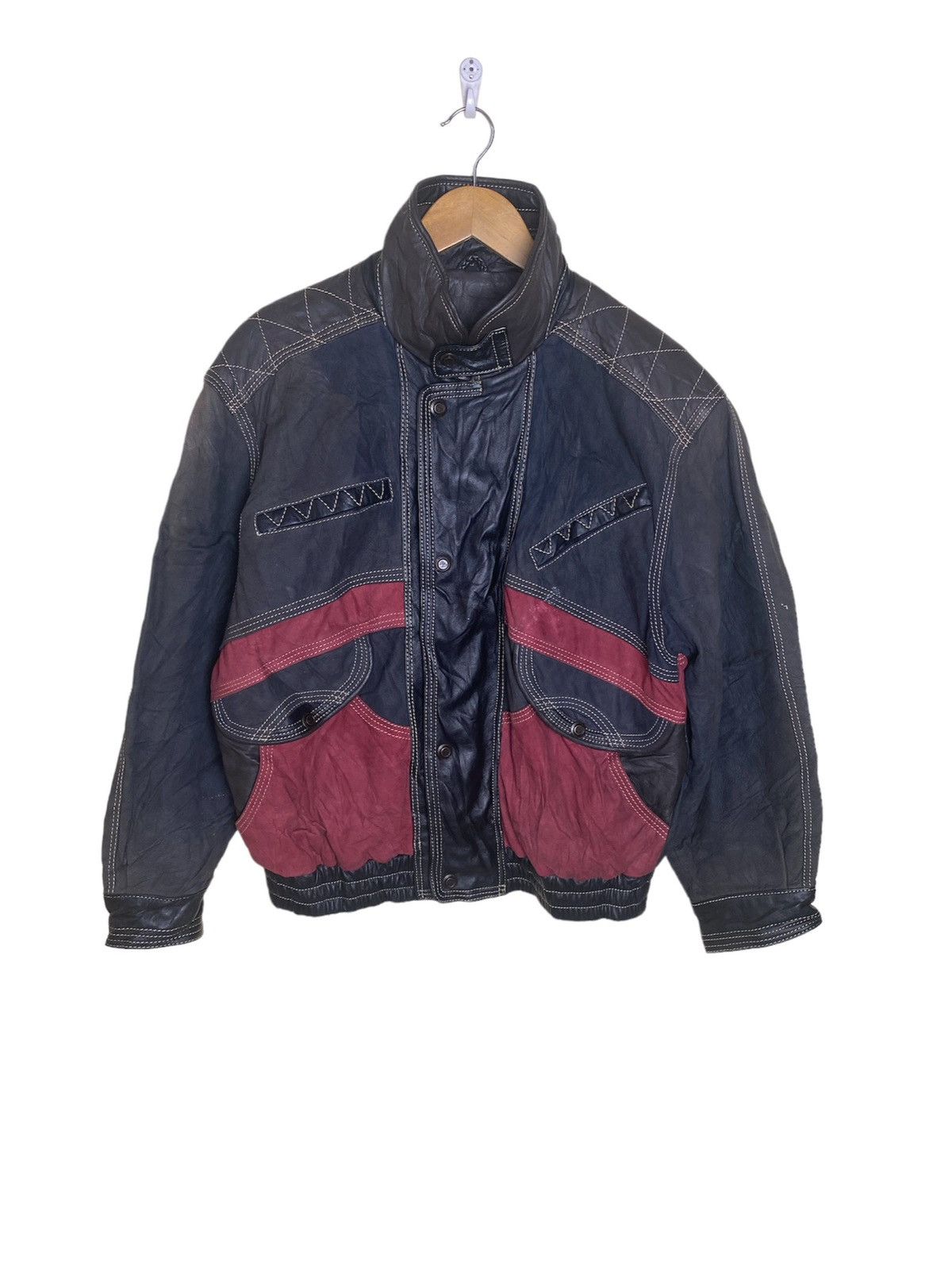 Men's Balmain Leather Jackets | Grailed