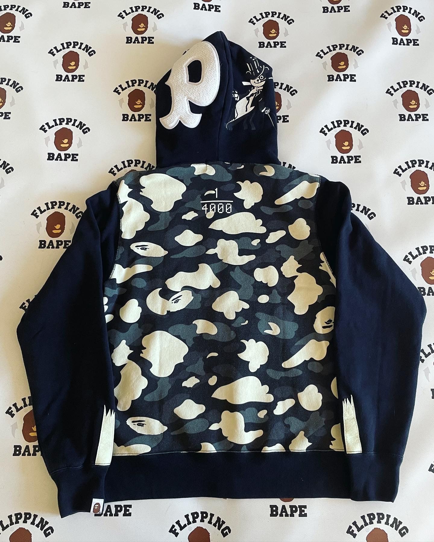 Bape BAPE CITY CAMO PANDA FULL ZIP HOODIE | Grailed