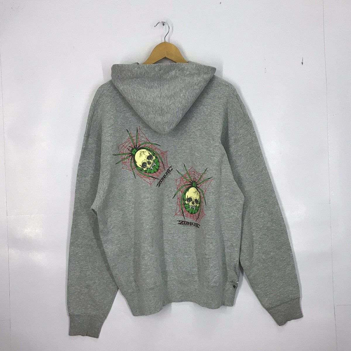 Vintage 🔥80s Zorlac skateboard Streetwear hoodies Size US XL / EU 56 / 4 - 5 Thumbnail