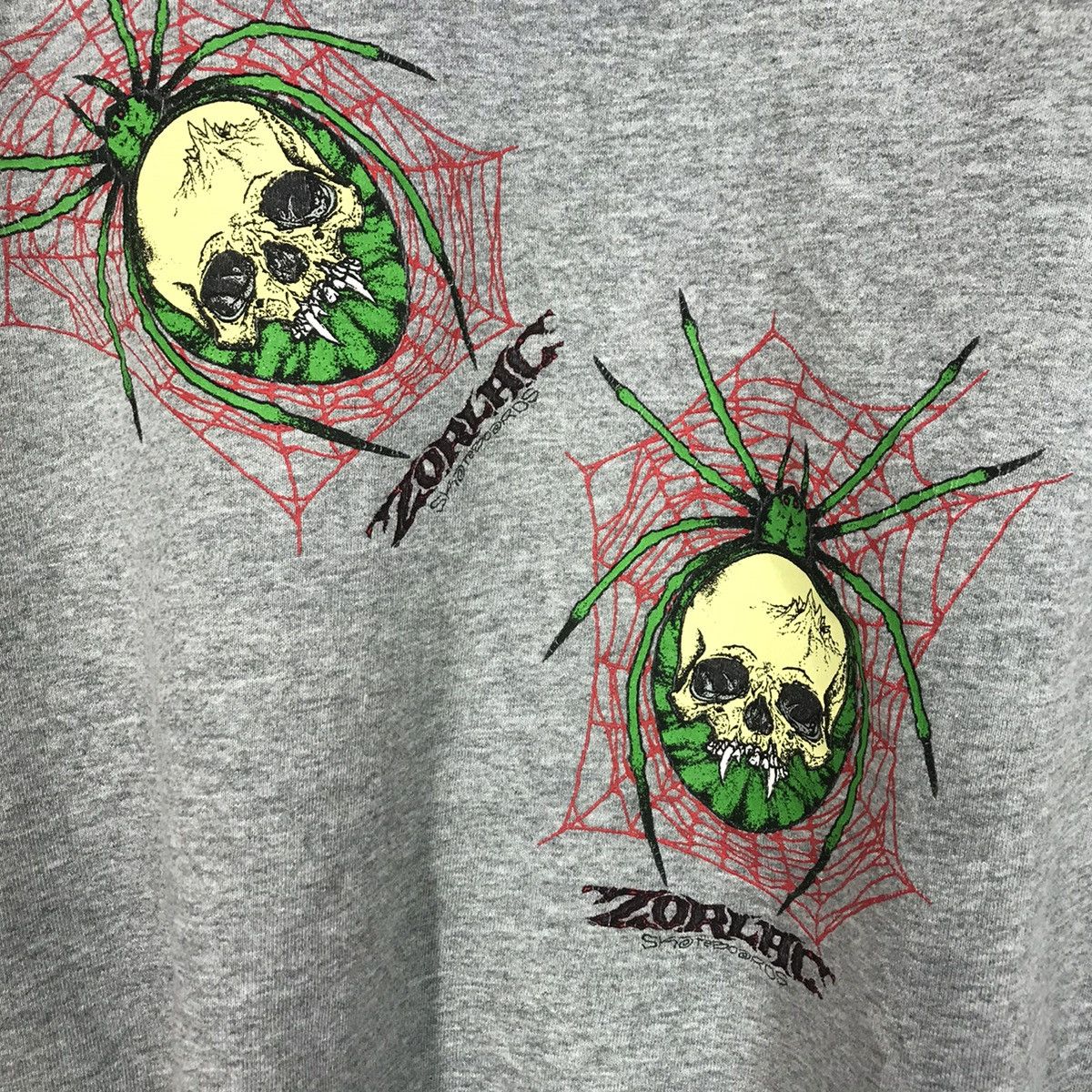 Vintage 🔥80s Zorlac skateboard Streetwear hoodies Size US XL / EU 56 / 4 - 6 Thumbnail