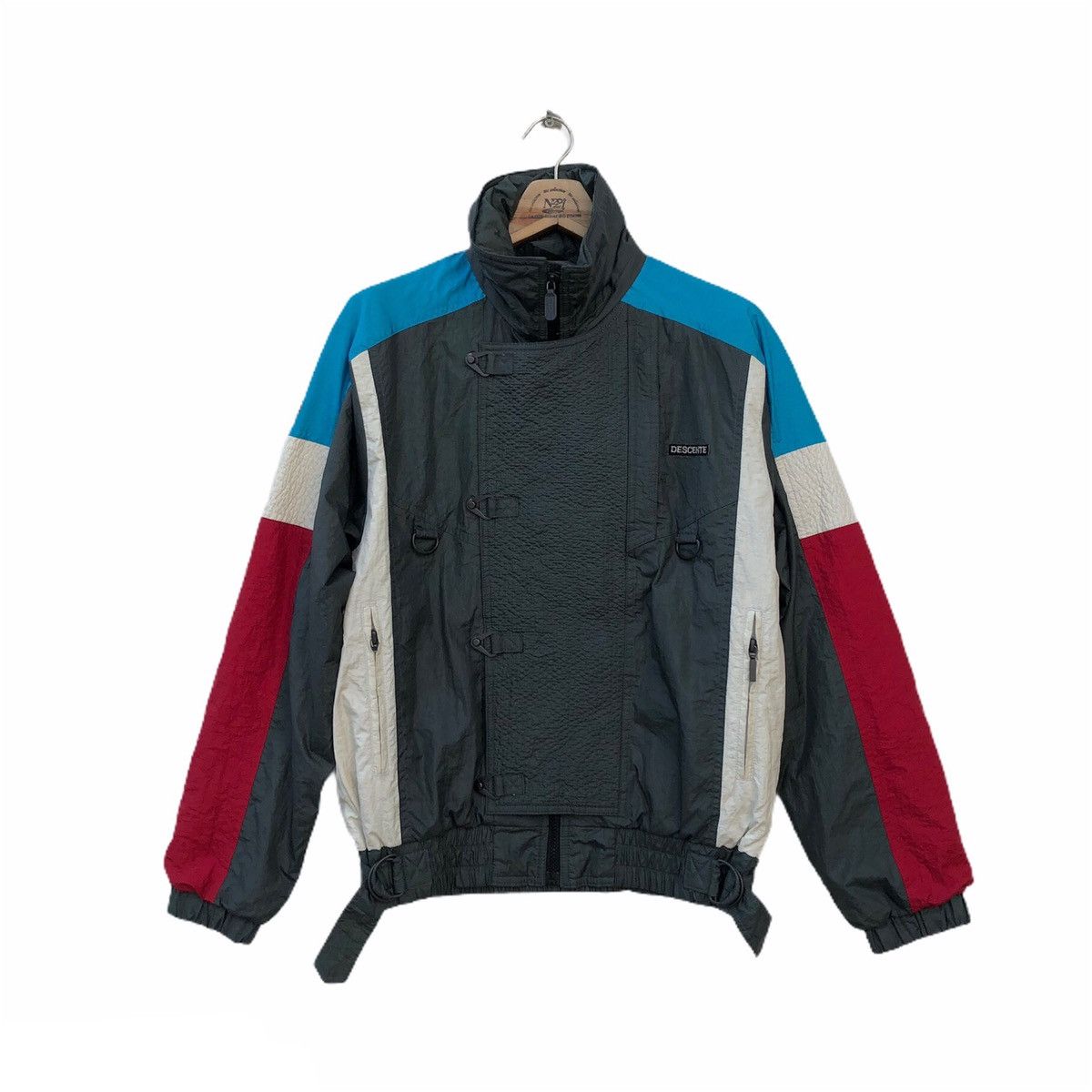 MULTI COLOUR TRITONE DESCENTE ZIPPER JACKET