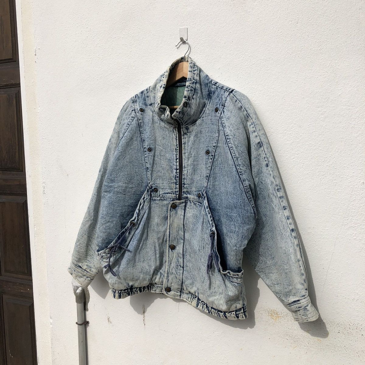 Japanese Brand ACID WASH STYLE DENIM JACKET JAPANESE BRAND Size US L / EU 52-54 / 3 - 2 Thumbnail