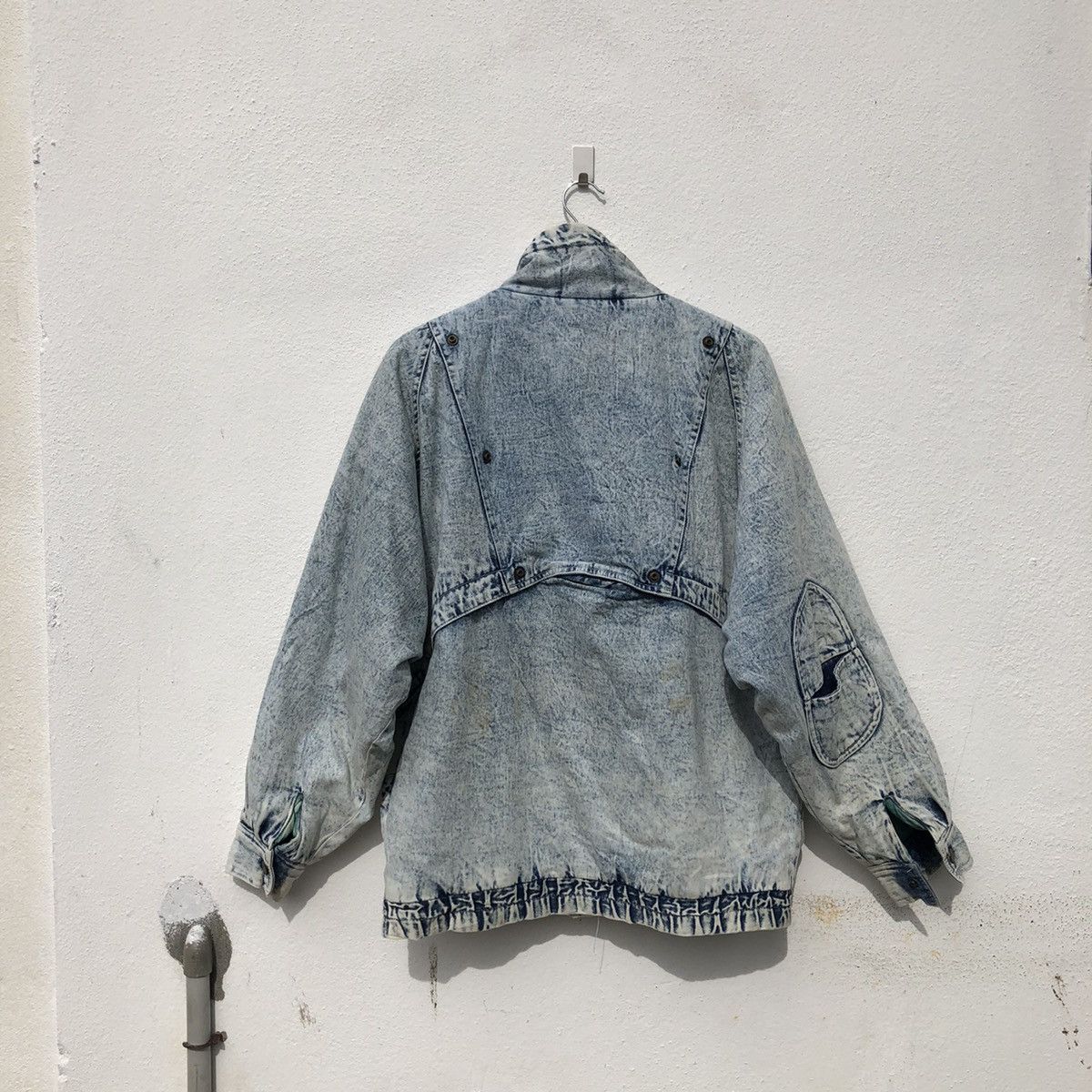 Japanese Brand ACID WASH STYLE DENIM JACKET JAPANESE BRAND Size US L / EU 52-54 / 3 - 7 Thumbnail