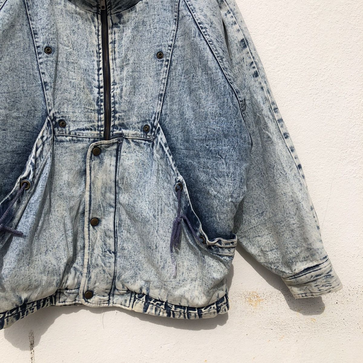 Japanese Brand ACID WASH STYLE DENIM JACKET JAPANESE BRAND Size US L / EU 52-54 / 3 - 4 Thumbnail