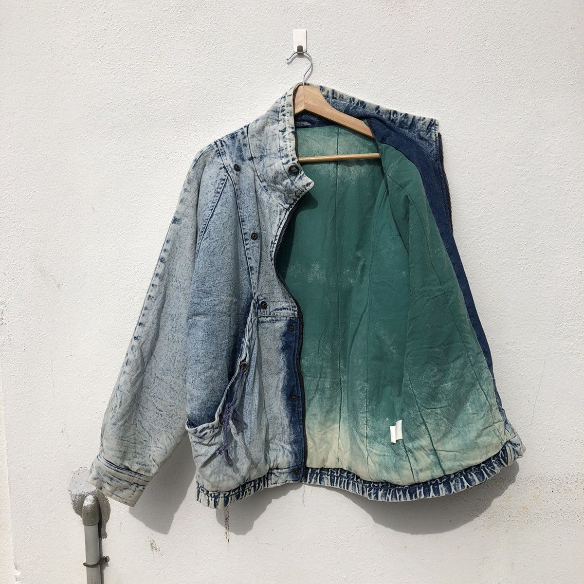 Japanese Brand ACID WASH STYLE DENIM JACKET JAPANESE BRAND Size US L / EU 52-54 / 3 - 9 Thumbnail