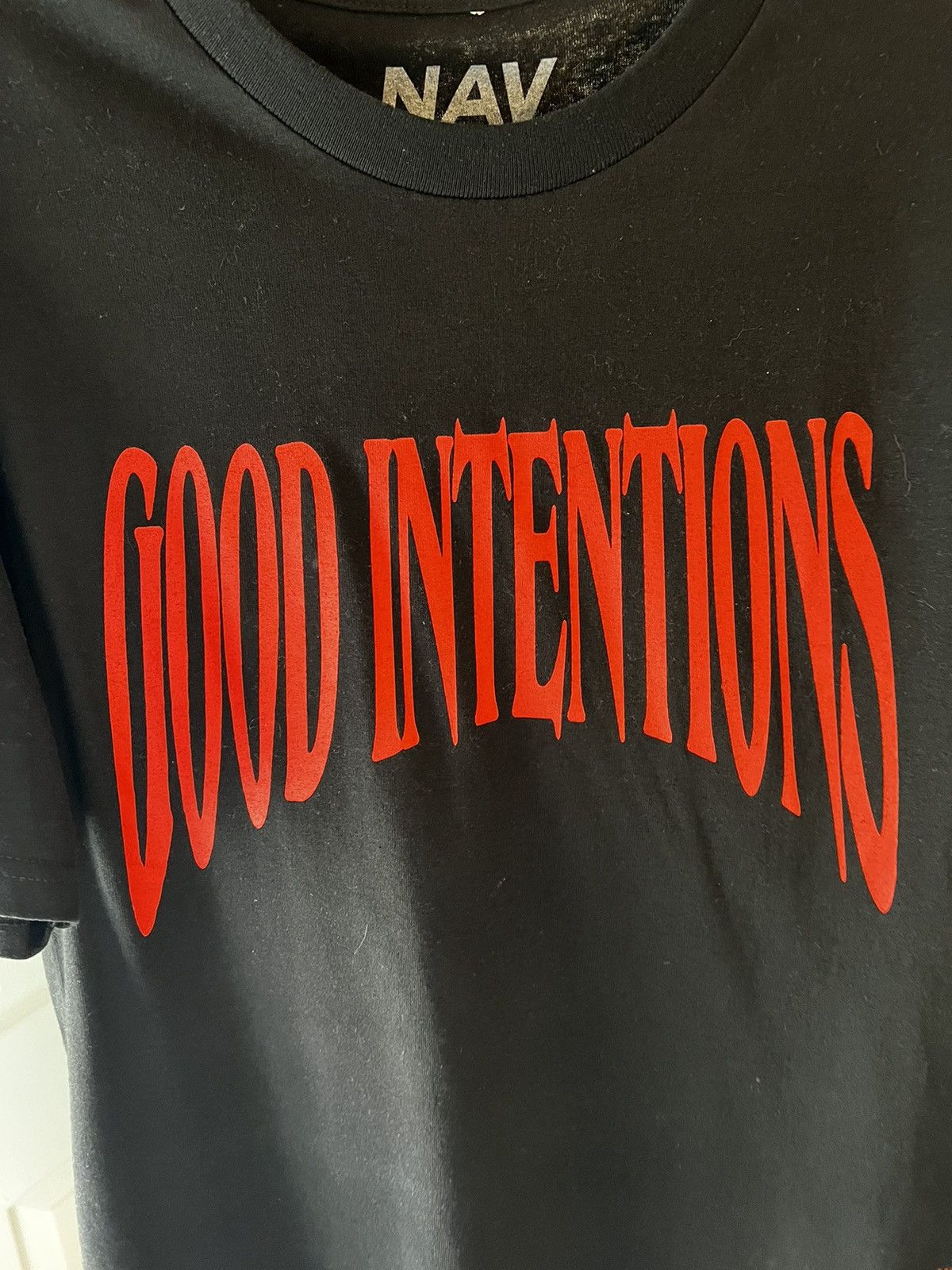 Vlone VLONE x NAV 'Good Intentions' T-Shirt Size US L / EU 52-54 / 3 - 1 Thumbnail