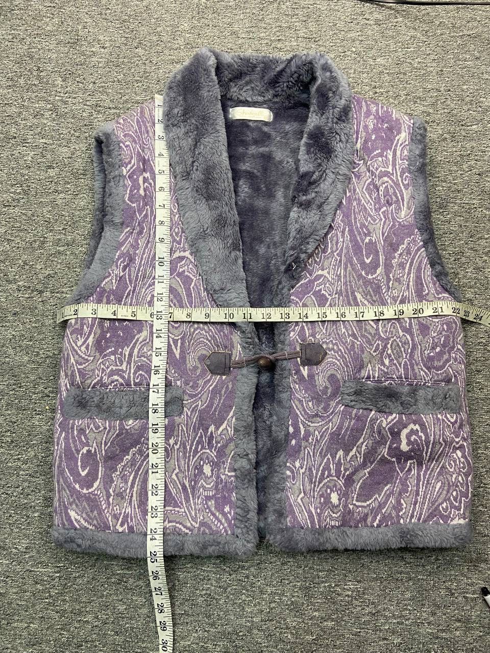 Japanese Brand Vintage Japanese Brand Mohair Cardigan Vest Jacket Paisley Size US M / EU 48-50 / 2 - 9 Thumbnail