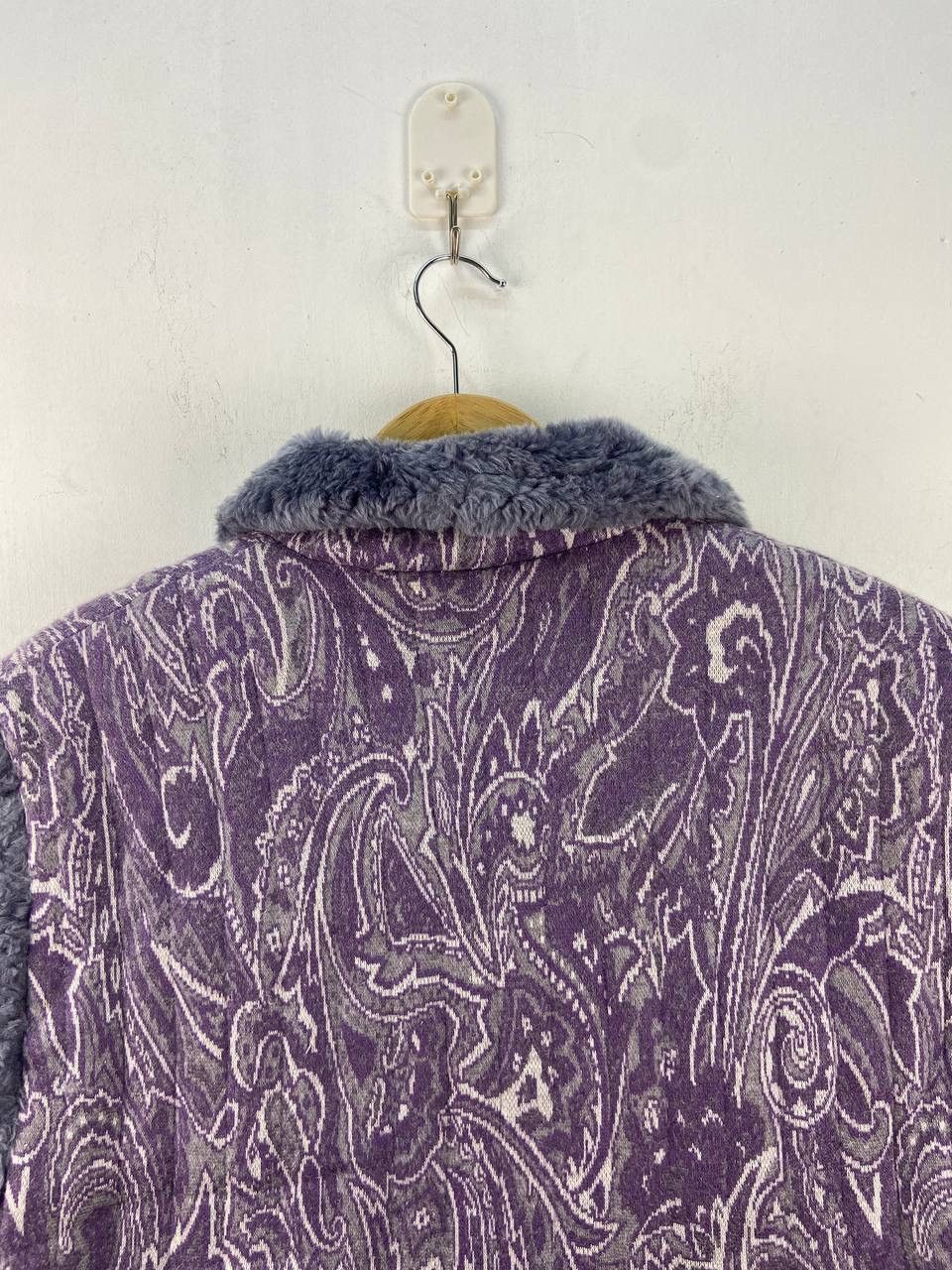 Japanese Brand Vintage Japanese Brand Mohair Cardigan Vest Jacket Paisley Size US M / EU 48-50 / 2 - 8 Thumbnail