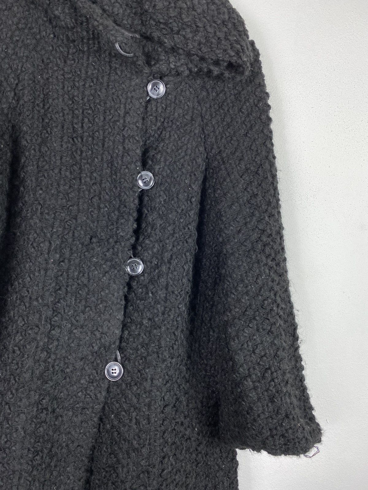 Designer × Issey Miyake × Tsumori Chisato Tsumori Chisato SherpaFleece Long Jacket With Hoodies black Size US M / EU 48-50 / 2 - 6 Thumbnail