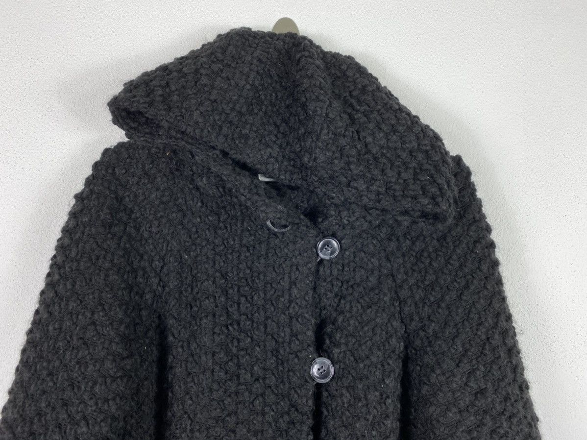 Designer × Issey Miyake × Tsumori Chisato Tsumori Chisato SherpaFleece Long Jacket With Hoodies black Size US M / EU 48-50 / 2 - 2 Thumbnail