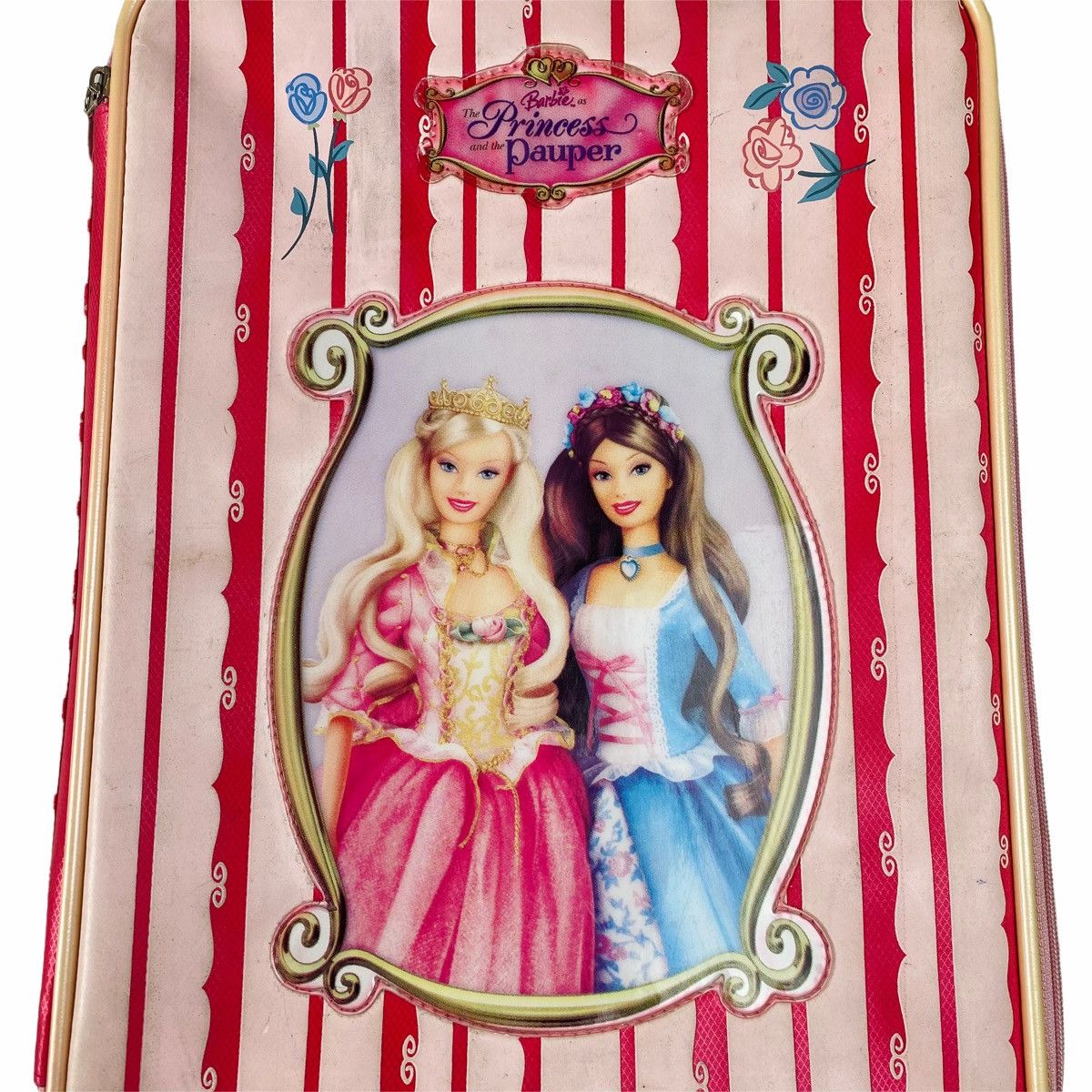 Vintage 2004 Barbie As The Princess & The Pauper Big Suitcase Size ONE SIZE - 8 Thumbnail