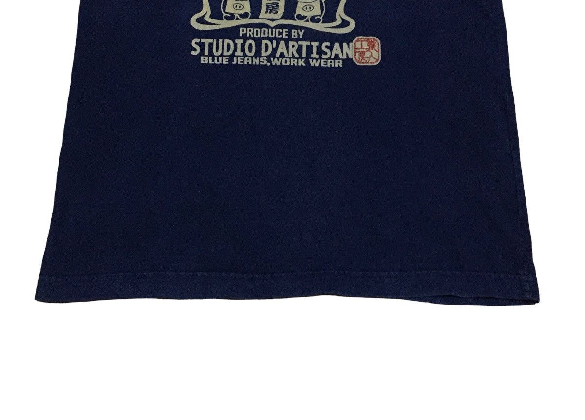 Studio D'Artisan Rare Vintage Japanese Brand Studio D'Artisan T-shirt 1990s Size US S / EU 44-46 / 1 - 5 Thumbnail