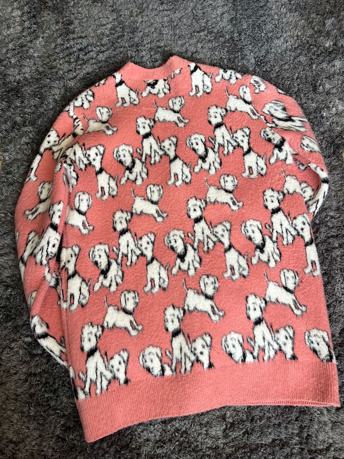 Celine × Hedi Slimane SS22 Puppy Jacquard Cardigan XS/S/M/L Size US M / EU 48-50 / 2 - 4 Thumbnail