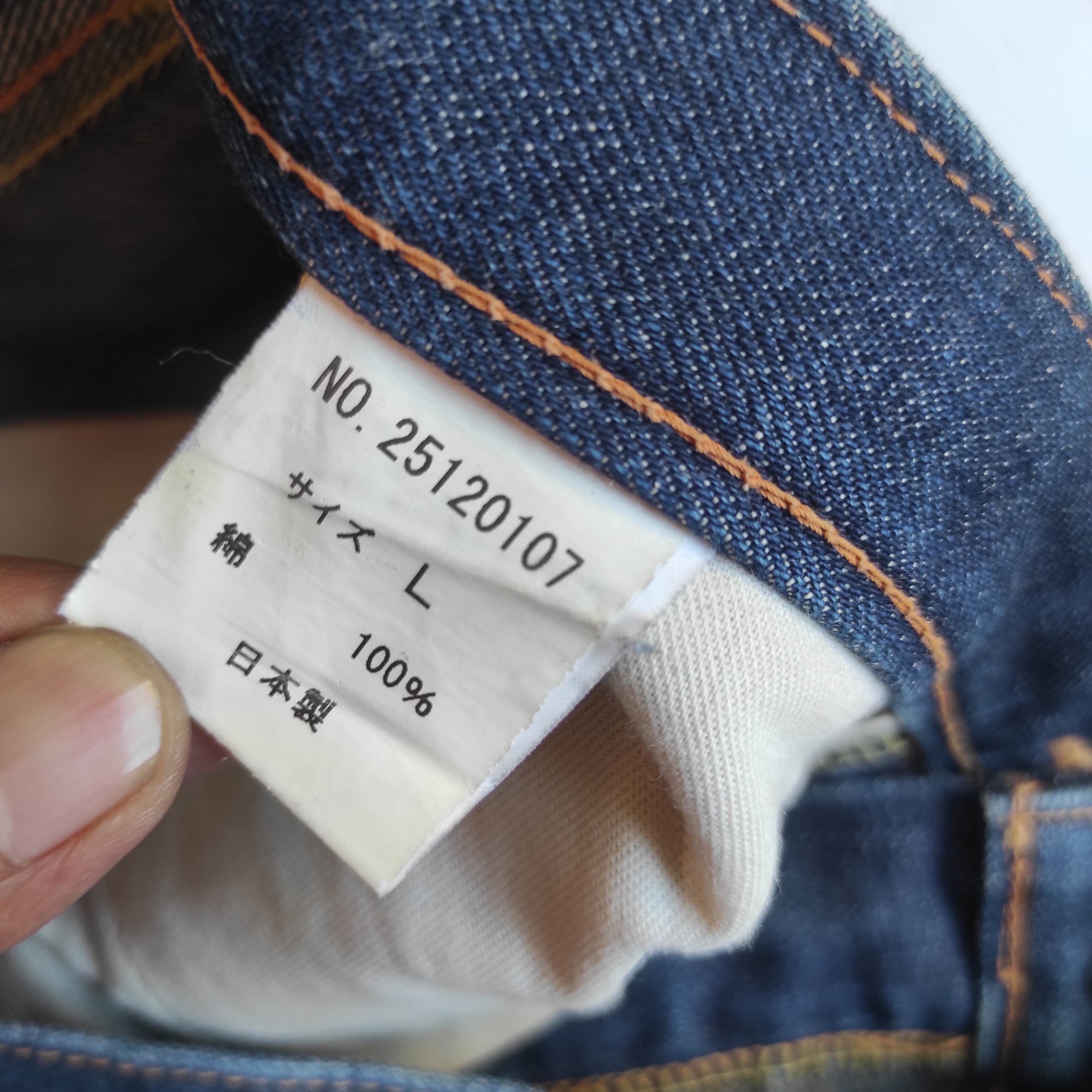 Japanese Brand Everlasting Ride Selvedge Denim jeans size L Size US 30 / EU 46 - 18 Thumbnail