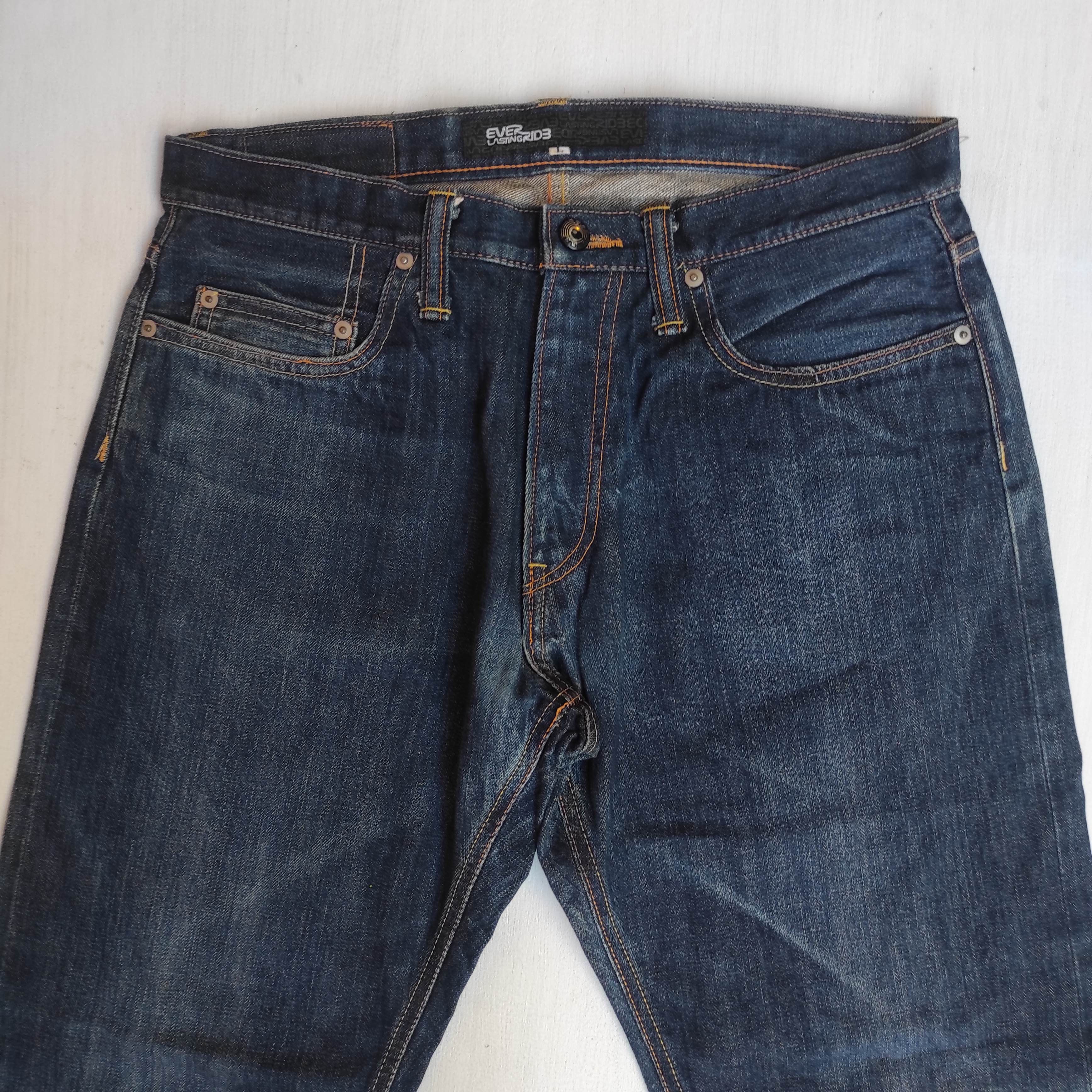 Japanese Brand Everlasting Ride Selvedge Denim jeans size L Size US 30 / EU 46 - 11 Thumbnail