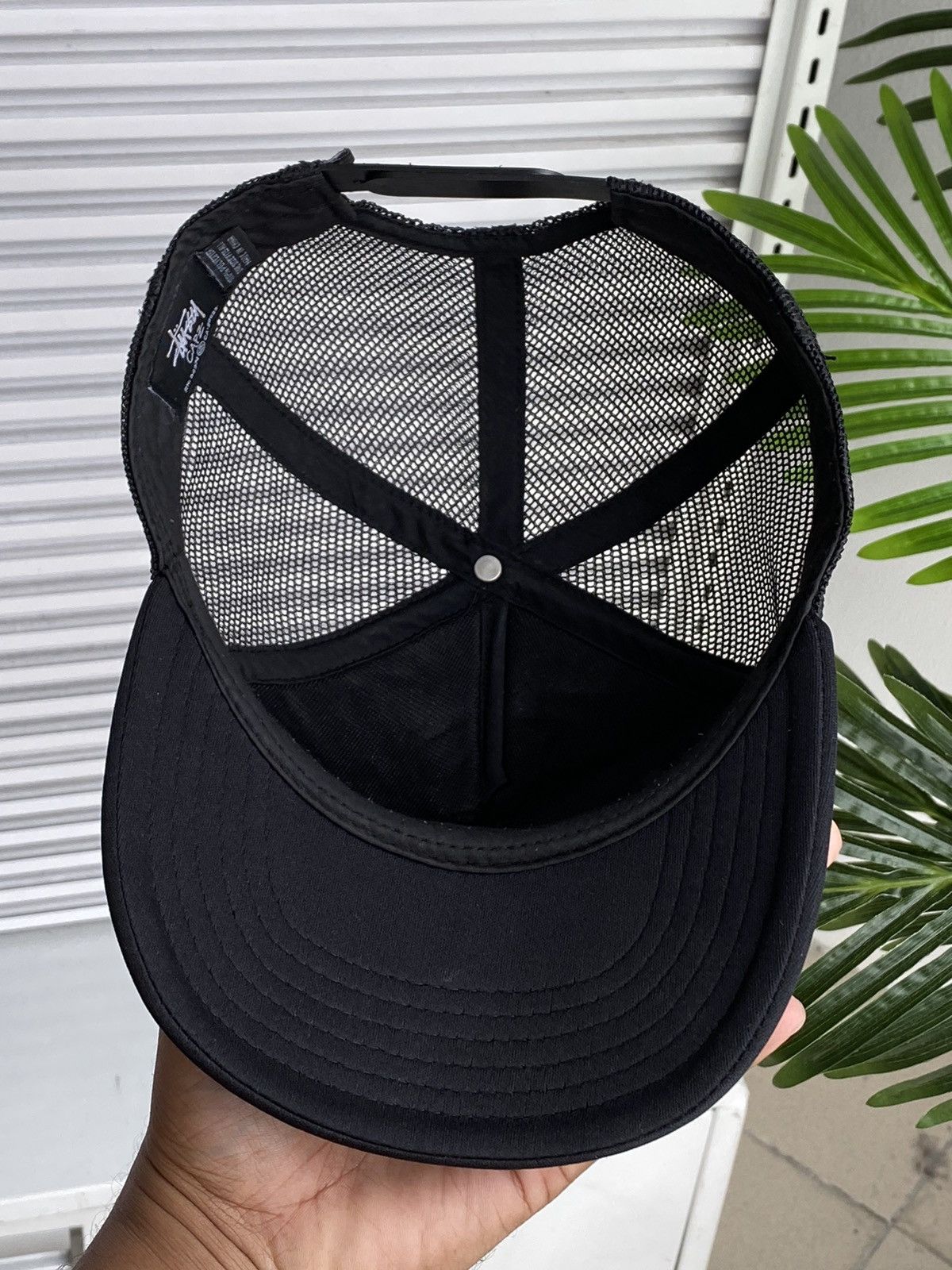 Stussy × Vintage OG Stussy Split Logo Trucker Cap /Travis Flacko Scott Size ONE SIZE - 5 Thumbnail
