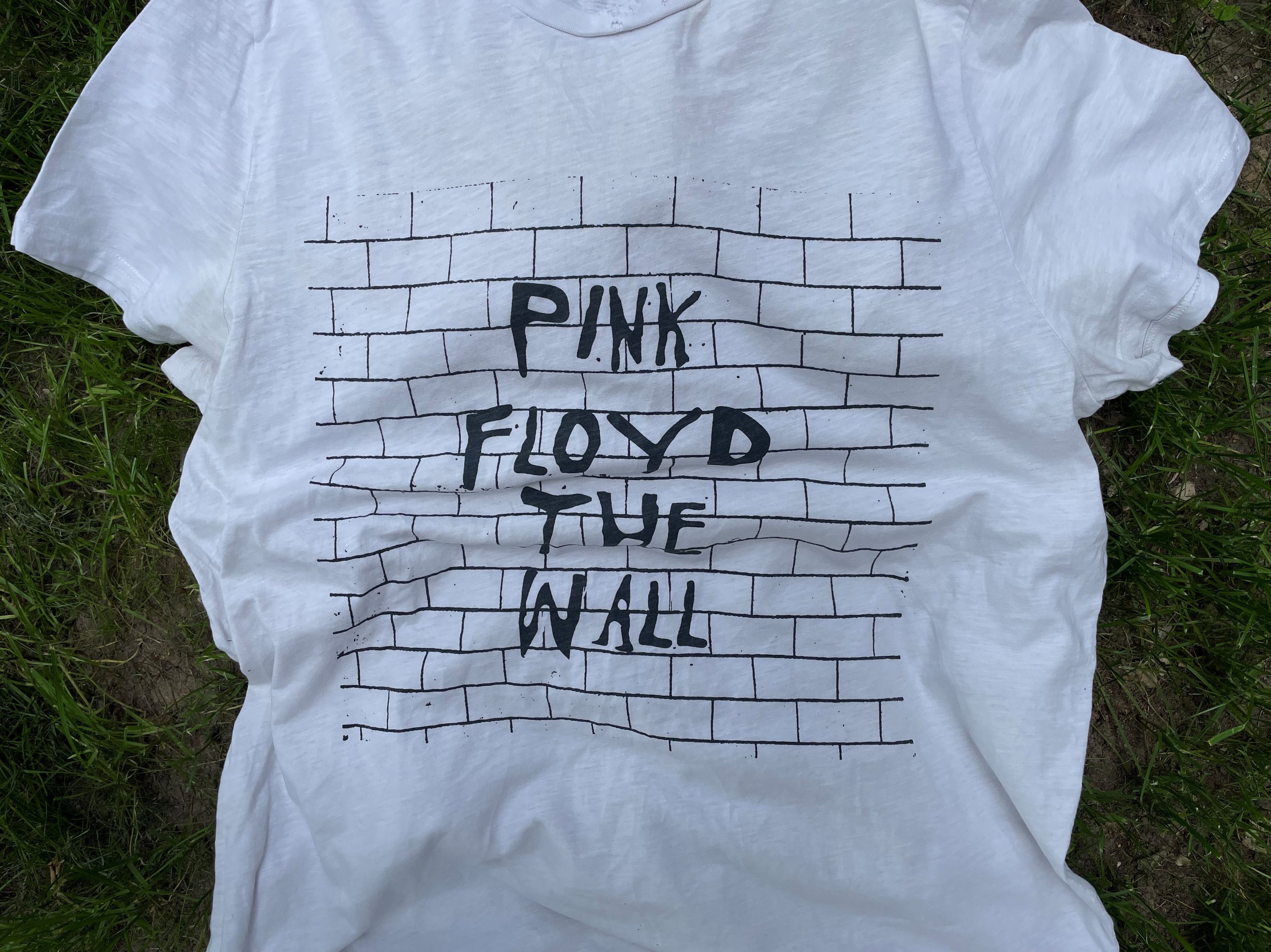 Pink Floyd × Vintage Pink Floyd the wall T-shirts band tee rock tee Size US XL / EU 56 / 4 - 3 Thumbnail