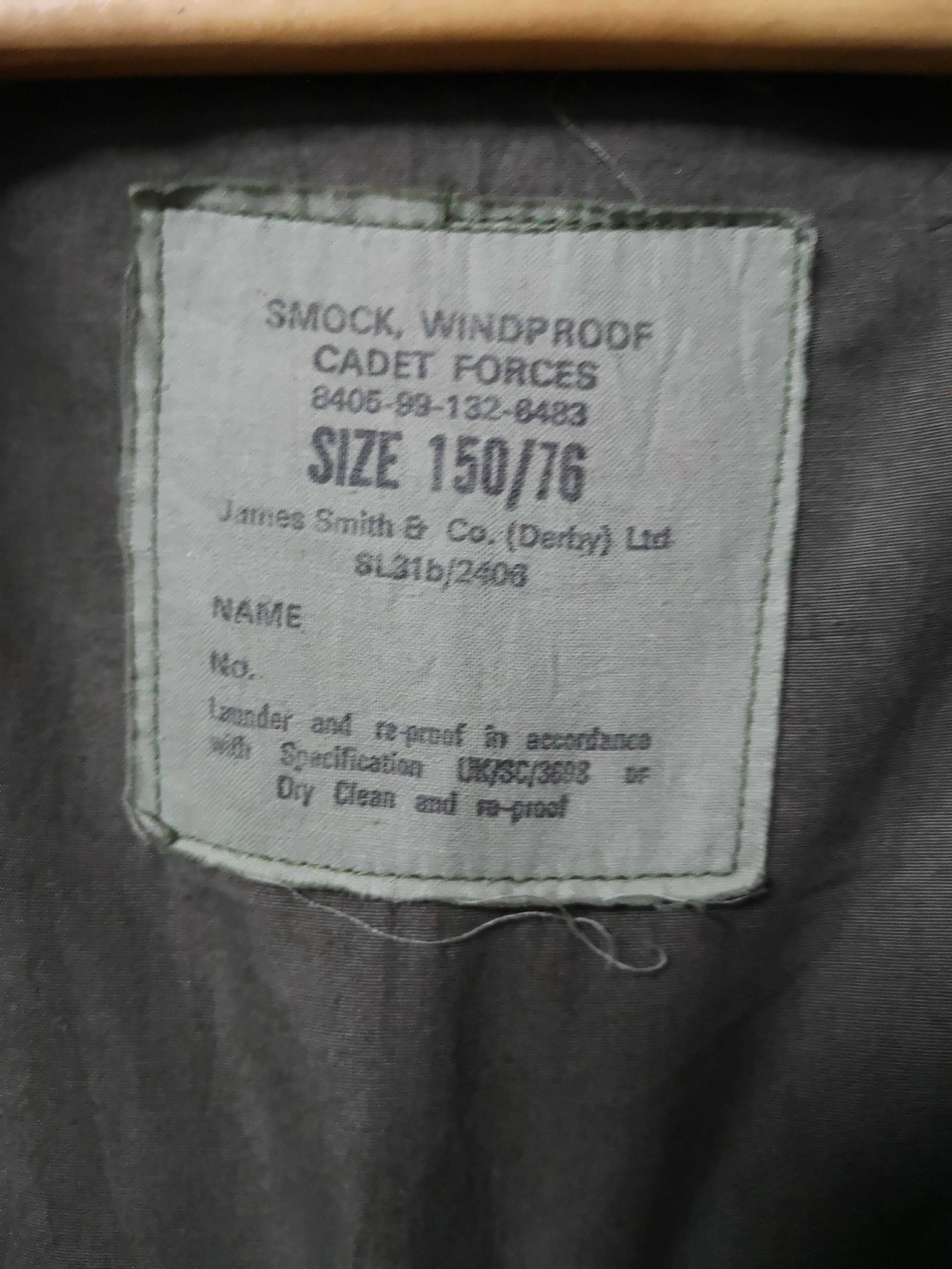 Vintage G750 Vintage Smoke Windproof Cadet Force Jacket Size US S / EU 44-46 / 1 - 8 Thumbnail