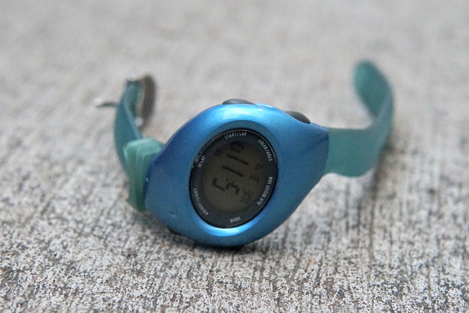 Nike Vintage Nike Watch Blue Rubber Size ONE SIZE - 2 Thumbnail