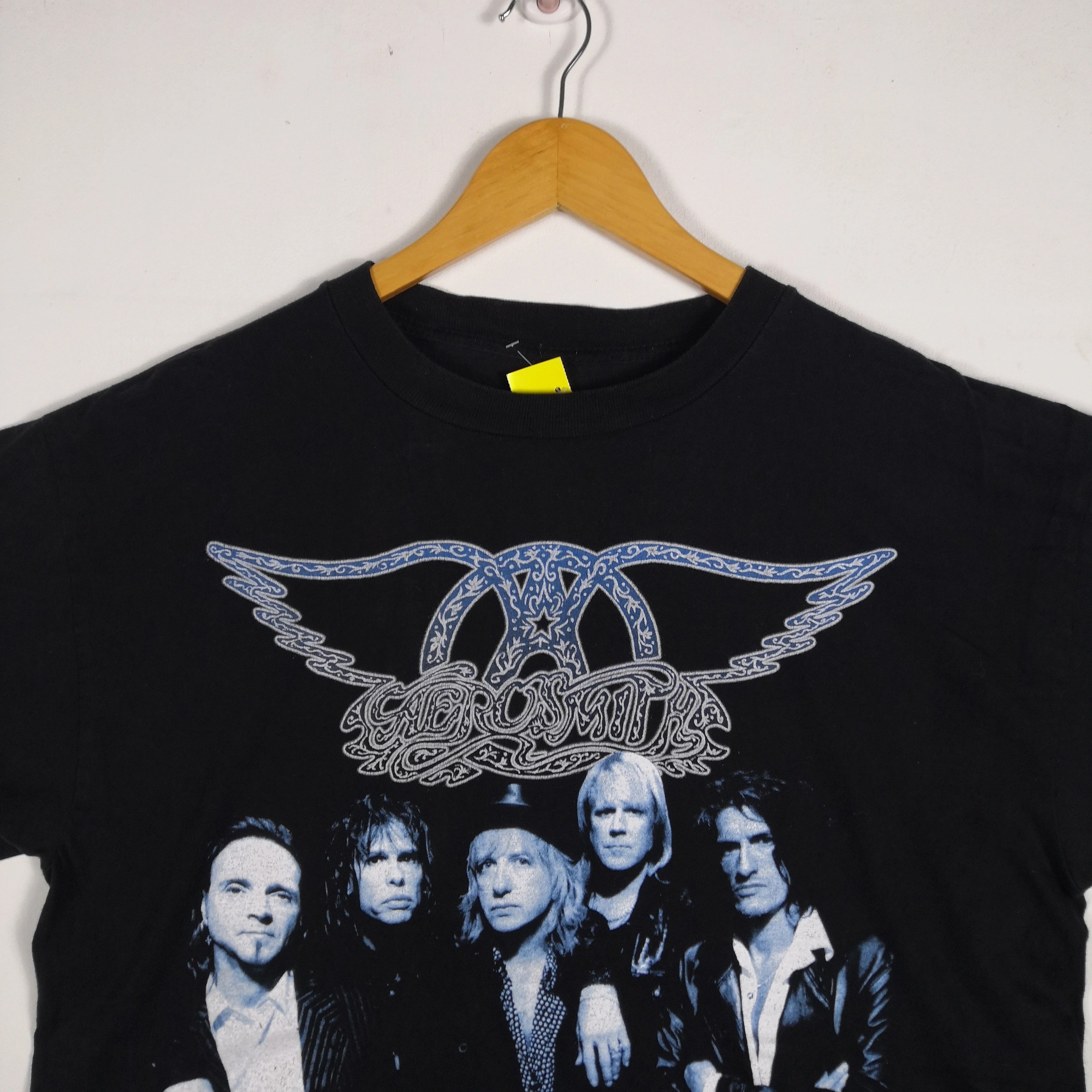 Aerosmith Vintage Aerosmith T Shirt Band Tour Concert Crewneck Tee Size US L / EU 52-54 / 3 - 3 Thumbnail