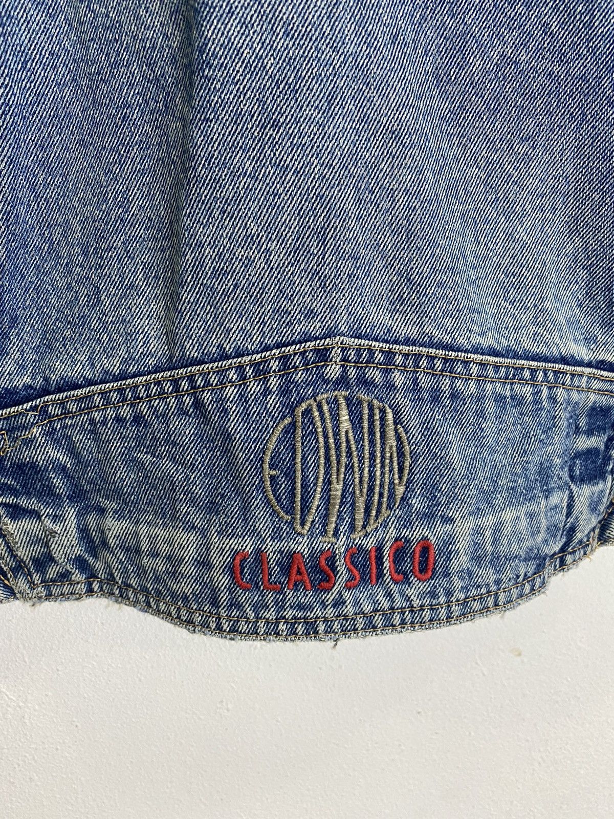 Edwin × Vintage VINTAGE 80’s EDWIN DENIM JACKET Size US M / EU 48-50 / 2 - 13 Thumbnail