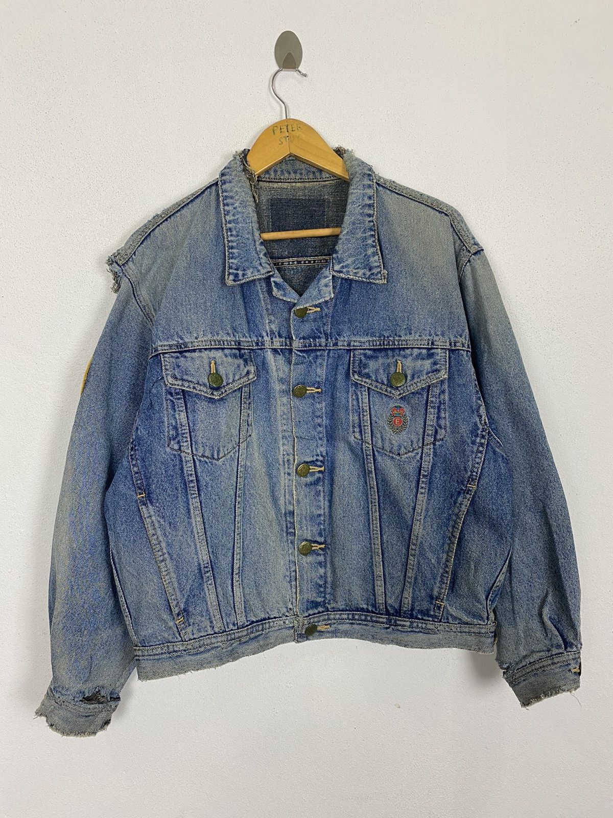 Edwin × Vintage VINTAGE 80’s EDWIN DENIM JACKET Size US M / EU 48-50 / 2 - 2 Thumbnail