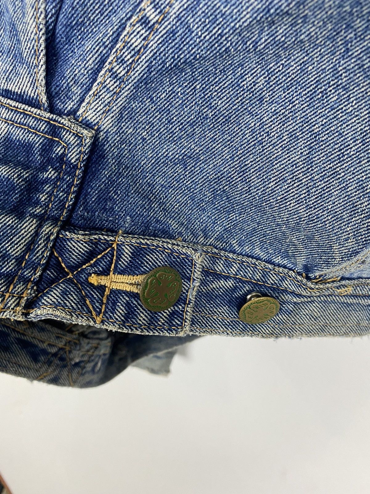 Edwin × Vintage VINTAGE 80’s EDWIN DENIM JACKET Size US M / EU 48-50 / 2 - 16 Thumbnail