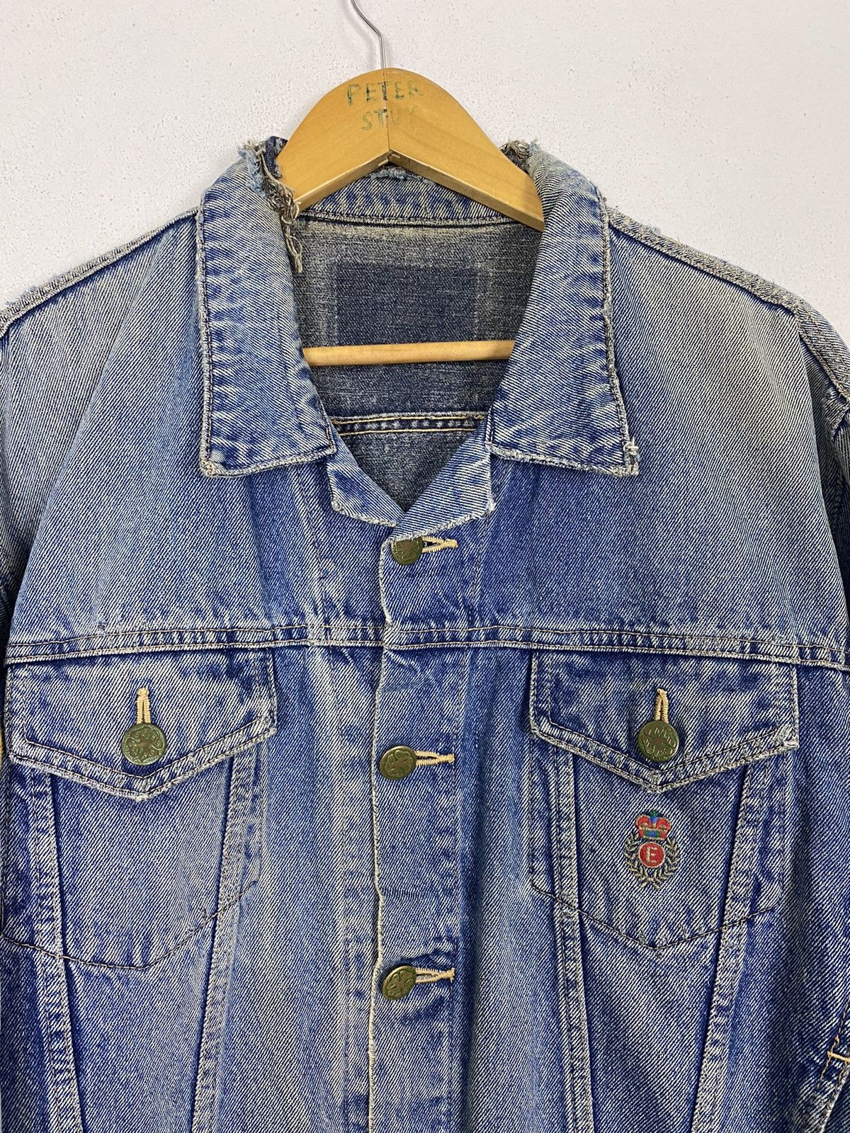 Edwin × Vintage VINTAGE 80’s EDWIN DENIM JACKET Size US M / EU 48-50 / 2 - 6 Thumbnail