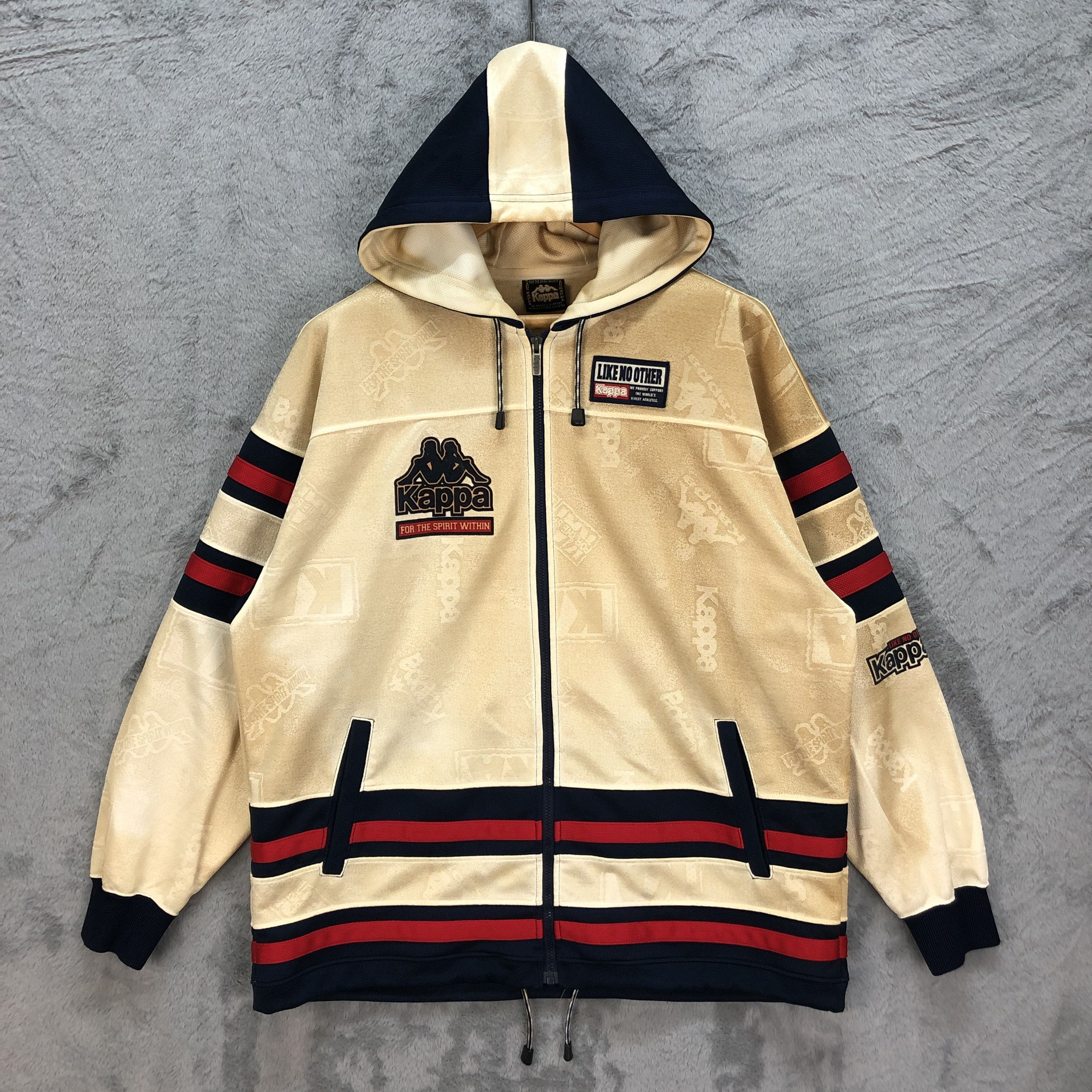 RARE🔥 Kappa Big Logo Hoodies #6115-48