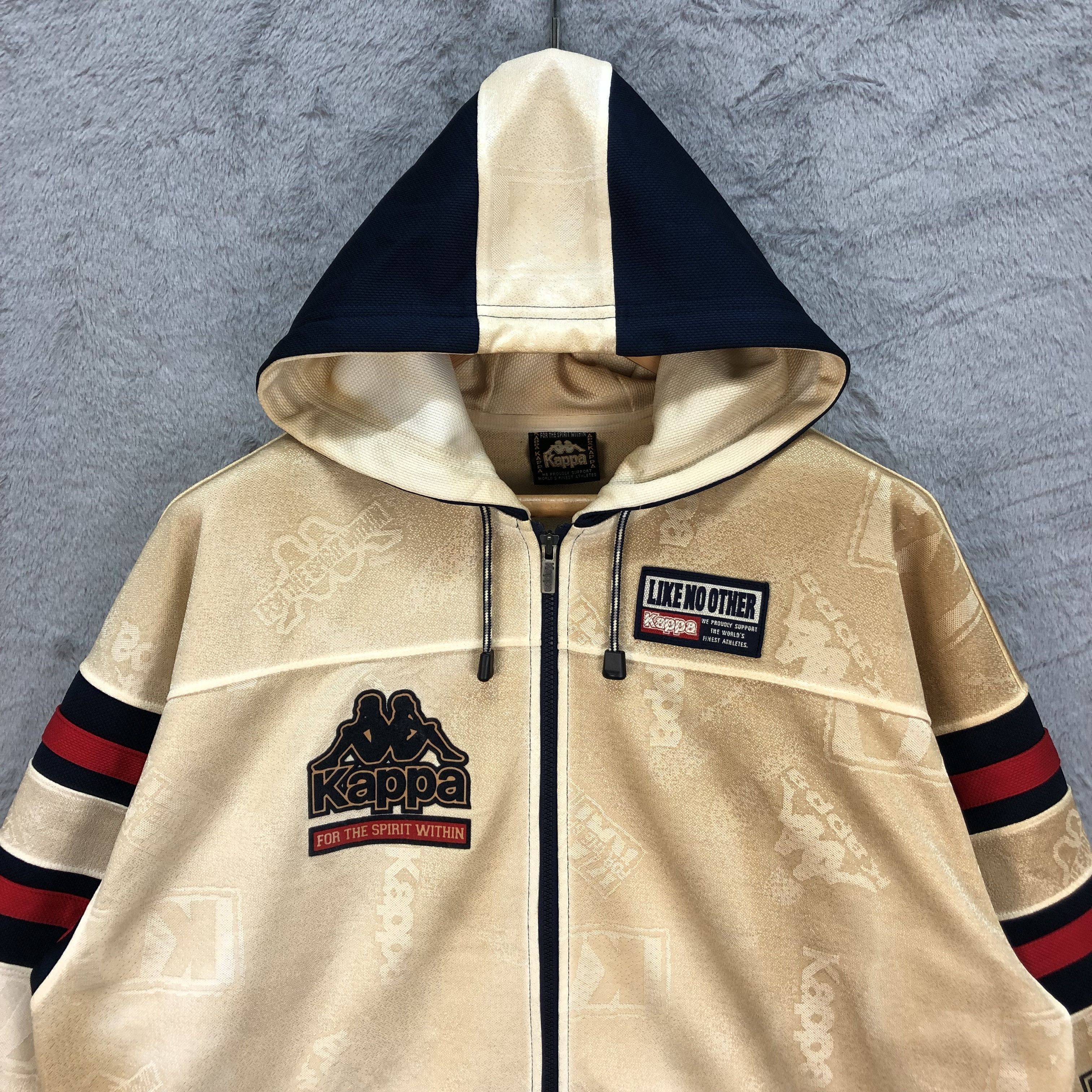 Kappa RARE🔥 Kappa Big Logo Hoodies #6115-48 Size US L / EU 52-54 / 3 - 2 Thumbnail