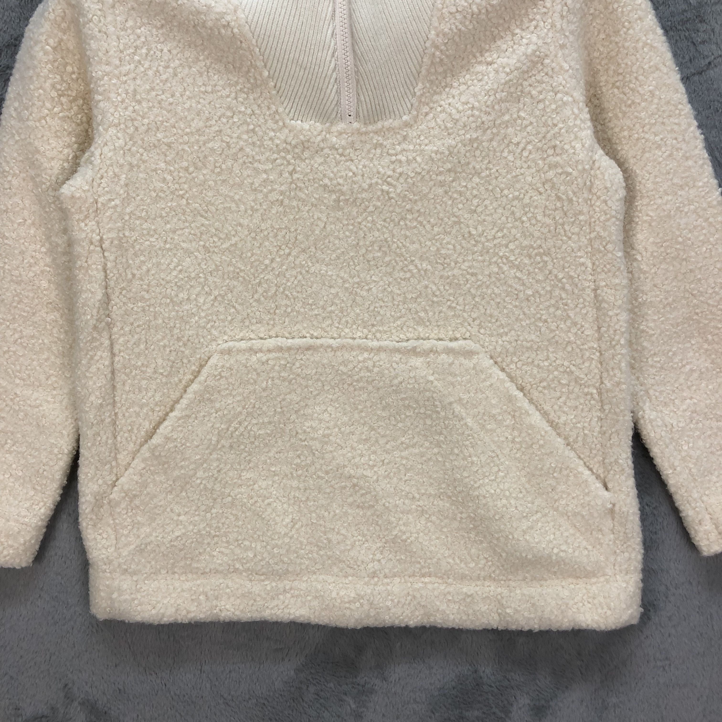Lands' End Lands End Turtle Neck Half Zip Deep Pile Fleece #6122-49 Size S / US 4 / IT 40 - 3 Thumbnail